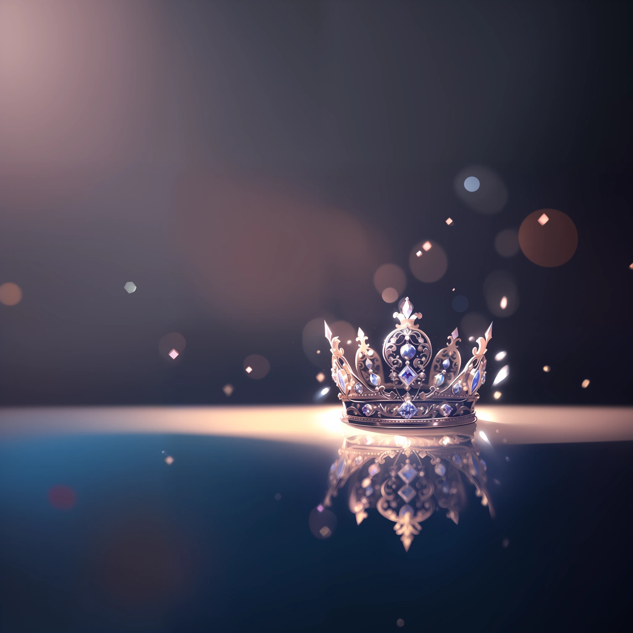 arafed crown with jewels and jewels on a shiny surface, ornate jeweled crown, jeweled crown, jewel crown, ornate crown, floating crown, intricate crown, ornate intricate crown, crowned, silver crown, crown of white diamonds, crystal crown, crown, rendering of beauty pageant, royal crown, ancient crown, intricate ornamented tiara, ornament crown