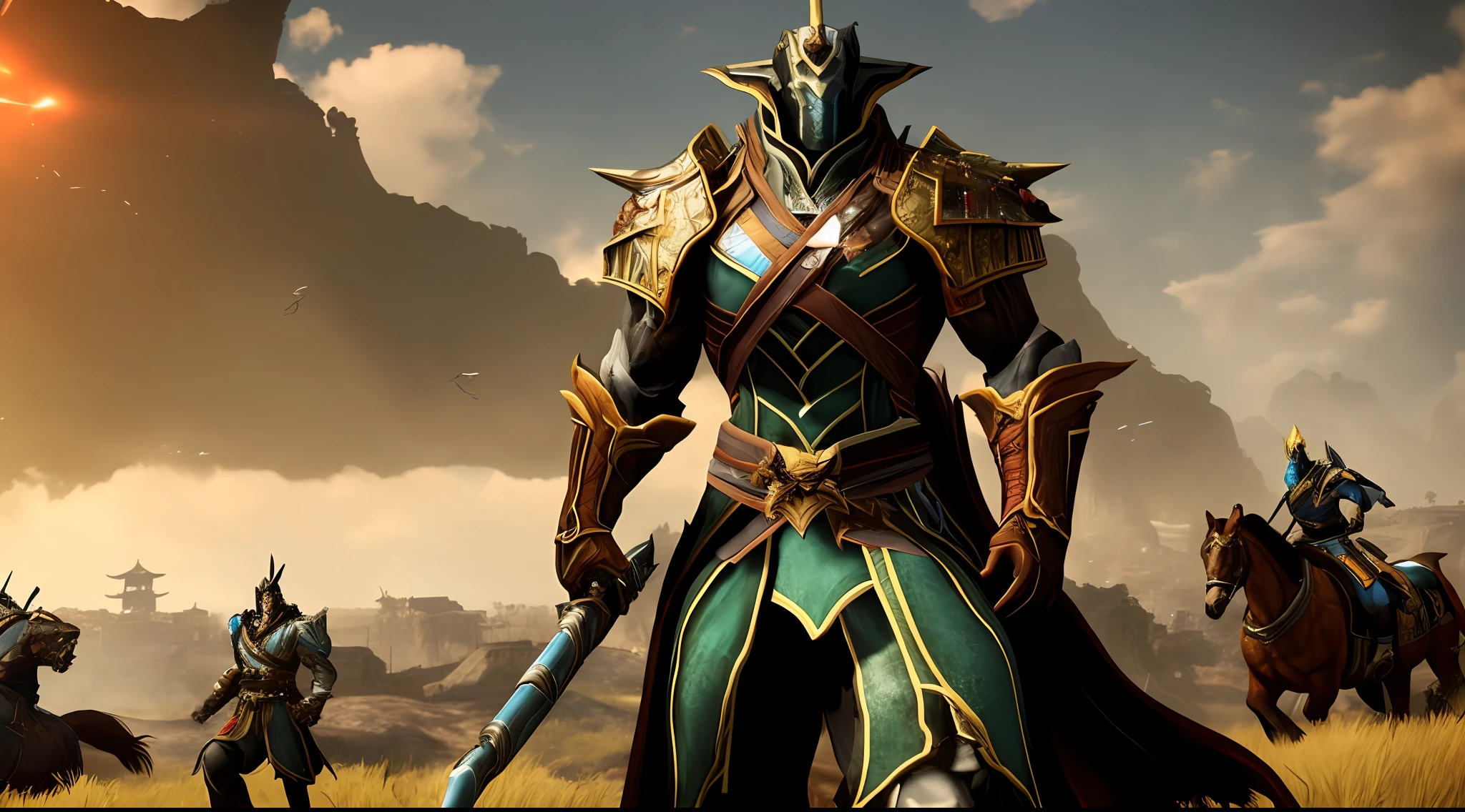 Dark Wind, Ma Chao, Conceit, Arrogance, General, Horse Riding, Fox, Three Kingdoms Period, Warframe