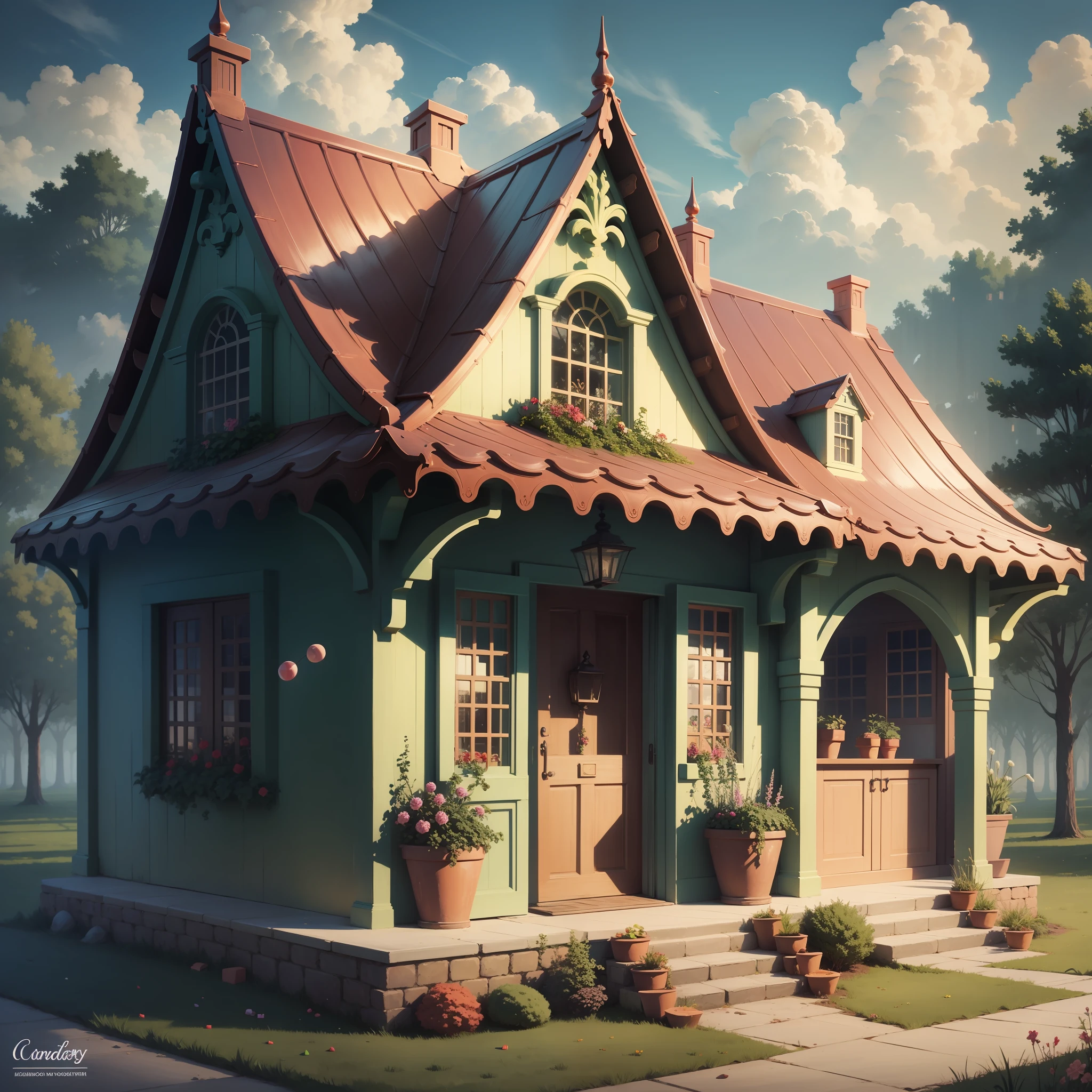 Candy creation house