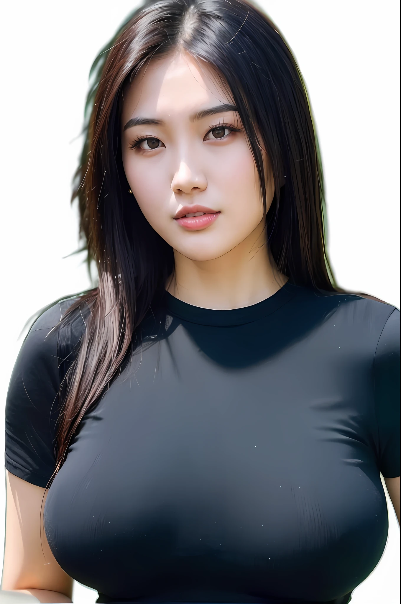 arafed asian woman in black shirt posing for a picture, beautiful south korean woman, korean girl, gorgeous young korean woman, beautiful young korean woman, korean woman, asian features, an asian woman, beautiful asian girl, a young asian woman, asian girl, asian woman, young asian girl, beautiful asian woman, asian women, chinese girl