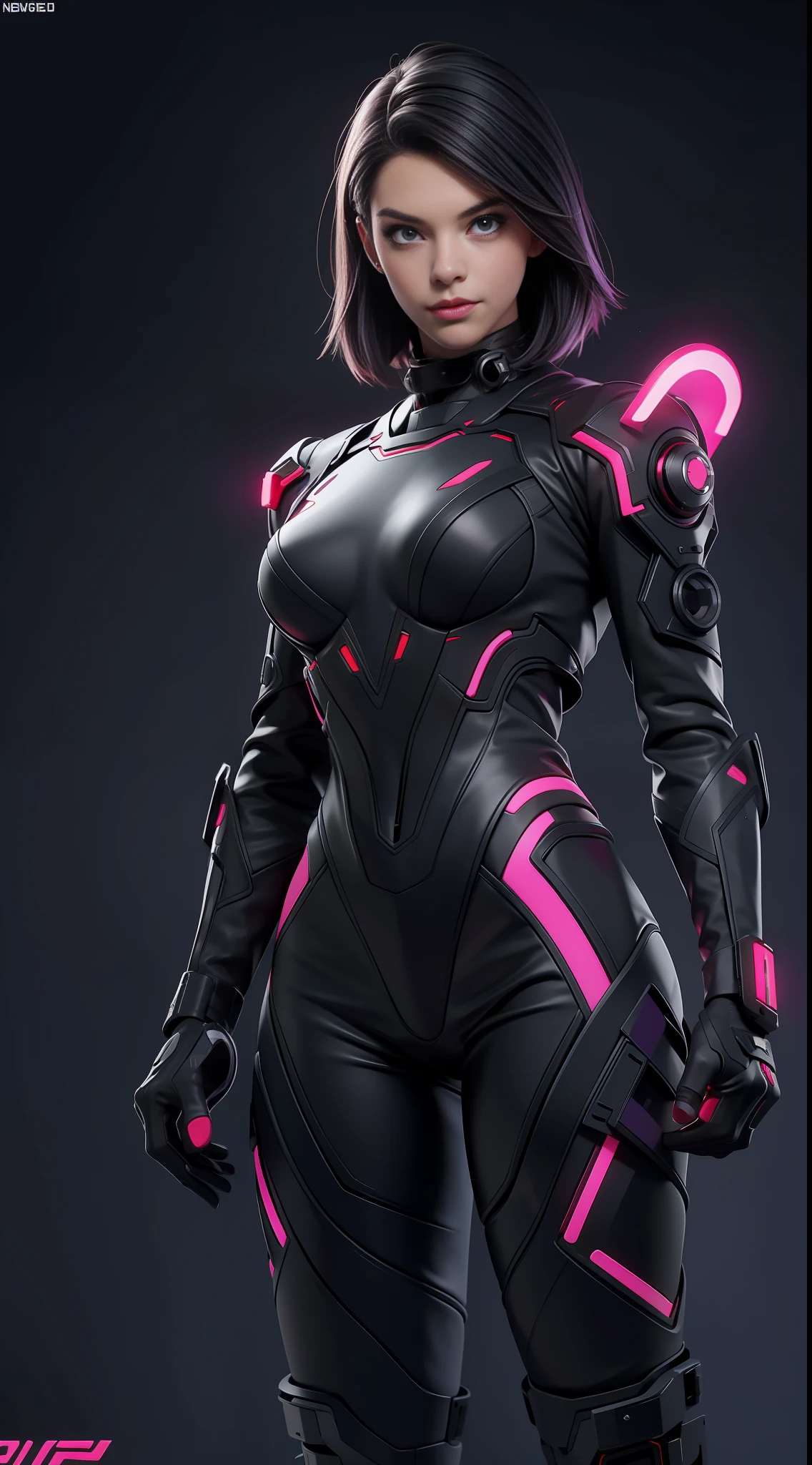 solo, super fine photo, portrait Unreal Engine 5 8K UHD of handsome boy, gorgeous, grey short hair, red and black color scheme tight cybernetic latex catsuit, cyberpunk assassin, cyberpunk full face mask, cybernetic boots, cybernetic long glove, futuristic design, purple neon lights details, best quality, masterpiece, official art, unified 8k wallpaper, super detailed, sharp focus, dynamic pose, body parts.