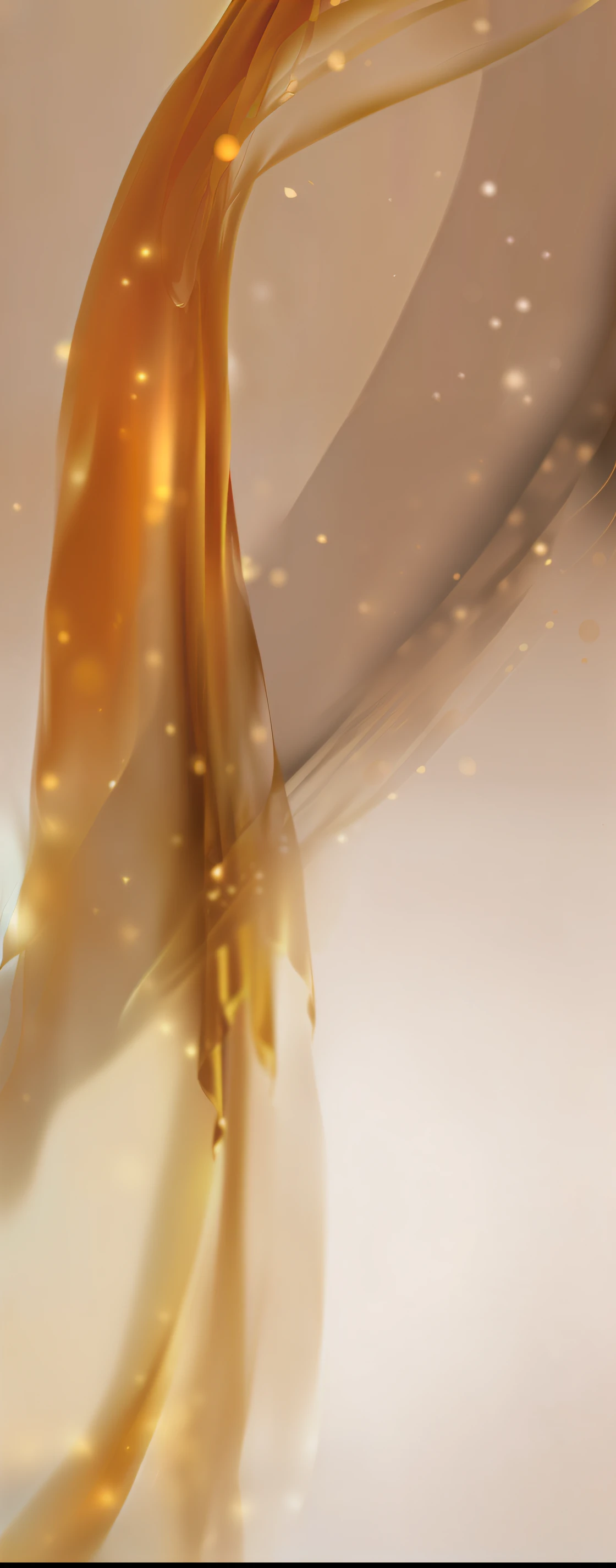 there is a picture of a glass of wine with a liquid pouring out of it, flowing golden scarf, gold ethereal light, flowing shimmering fabrics, golden ribbons, gold sparks, glittering and soft, relaxed. gold background, ethereal gold and silver tones, golden and silver colors, gold silk, gold wires, golden ribbon, draped in silky gold, sheer fabrics