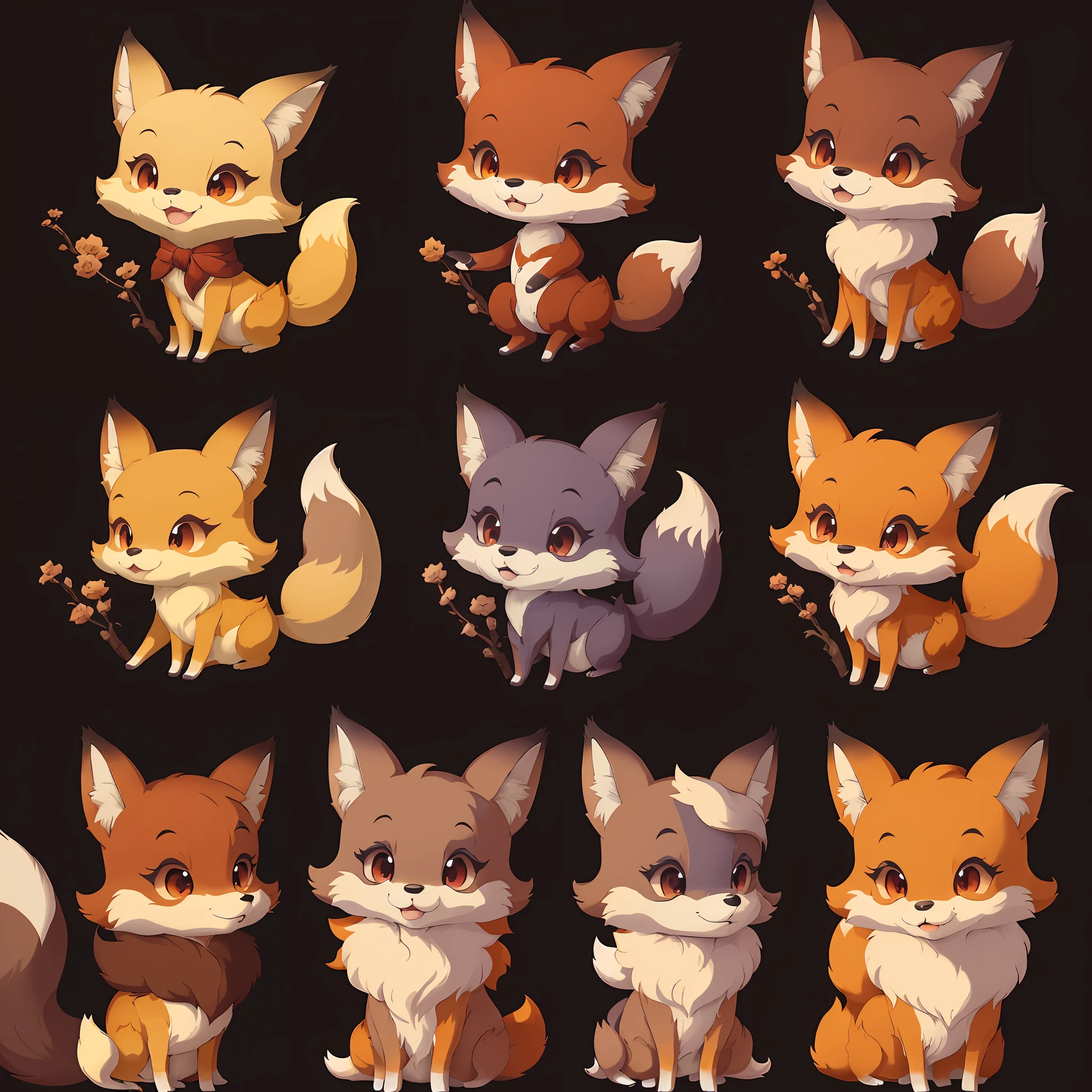 Nine Tails, Fox, Sleep on Your Tummy, Ye Xin's Vector Art, Reddit, Furry Art, Cute Fox, Fox, Fox Animal, Fox Tail, Play Fox, Cartoon Vector Style, Fox, Digital Fox, Cute Cartoon Characters, Tonic Fox, High Quality Character Design, Fox and Deer, Fox Ears Illustration, Anthropomorphic Fox --auto --s2