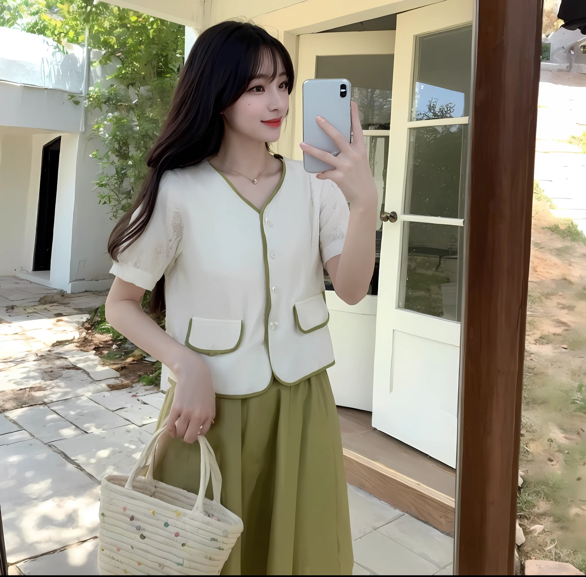 ((Best Quality, 8K, Masterpiece: 1.3)), 1girl, Slim Abs Beauty: 1.3, (Hairstyle Casual, Big Breasts: 1.2), Dress: 1.1, Super Fine Face, Delicate Eyes, Double Eyelids, Smile, Home