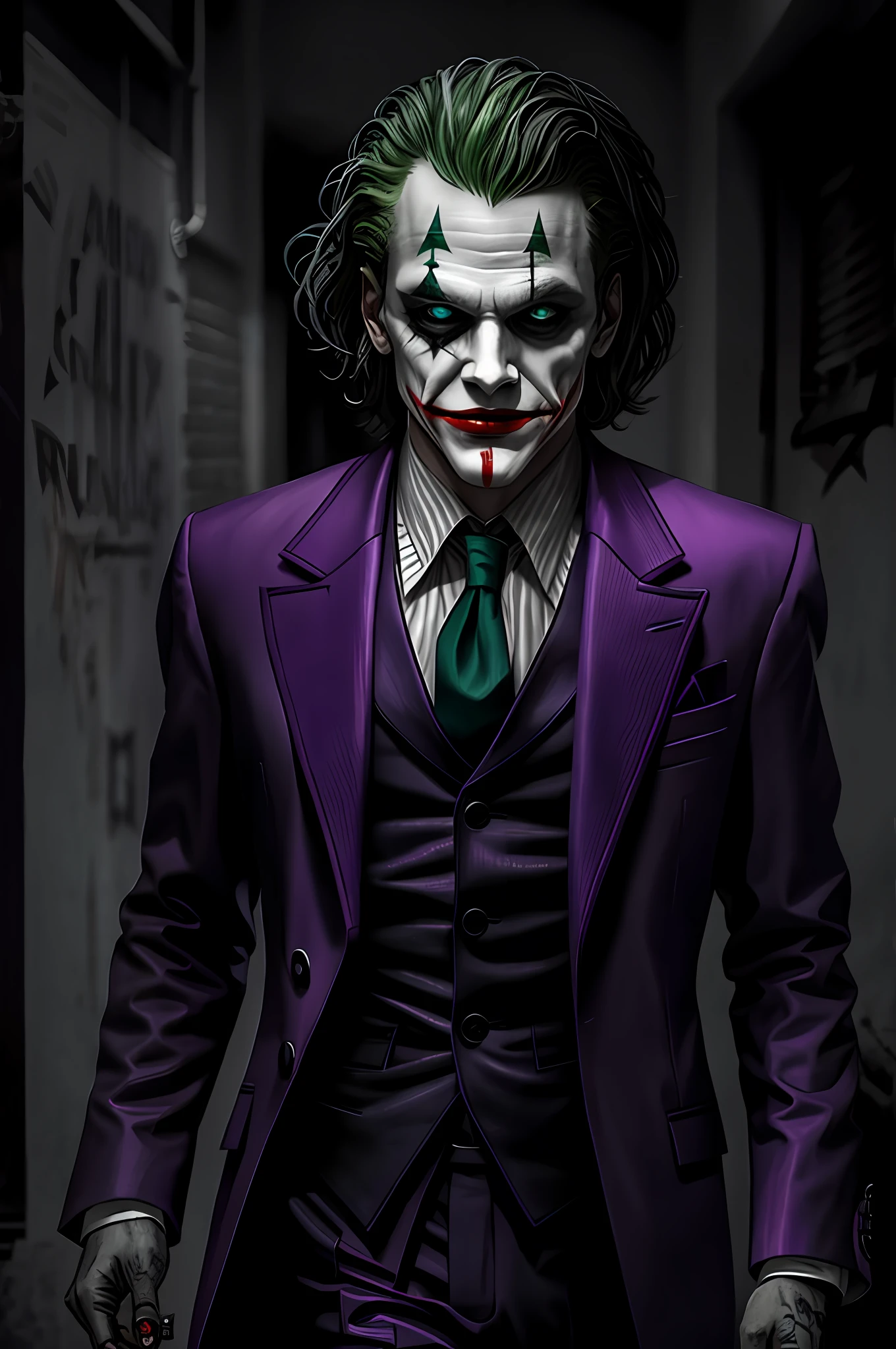 DC Joker, horror aesthetic
