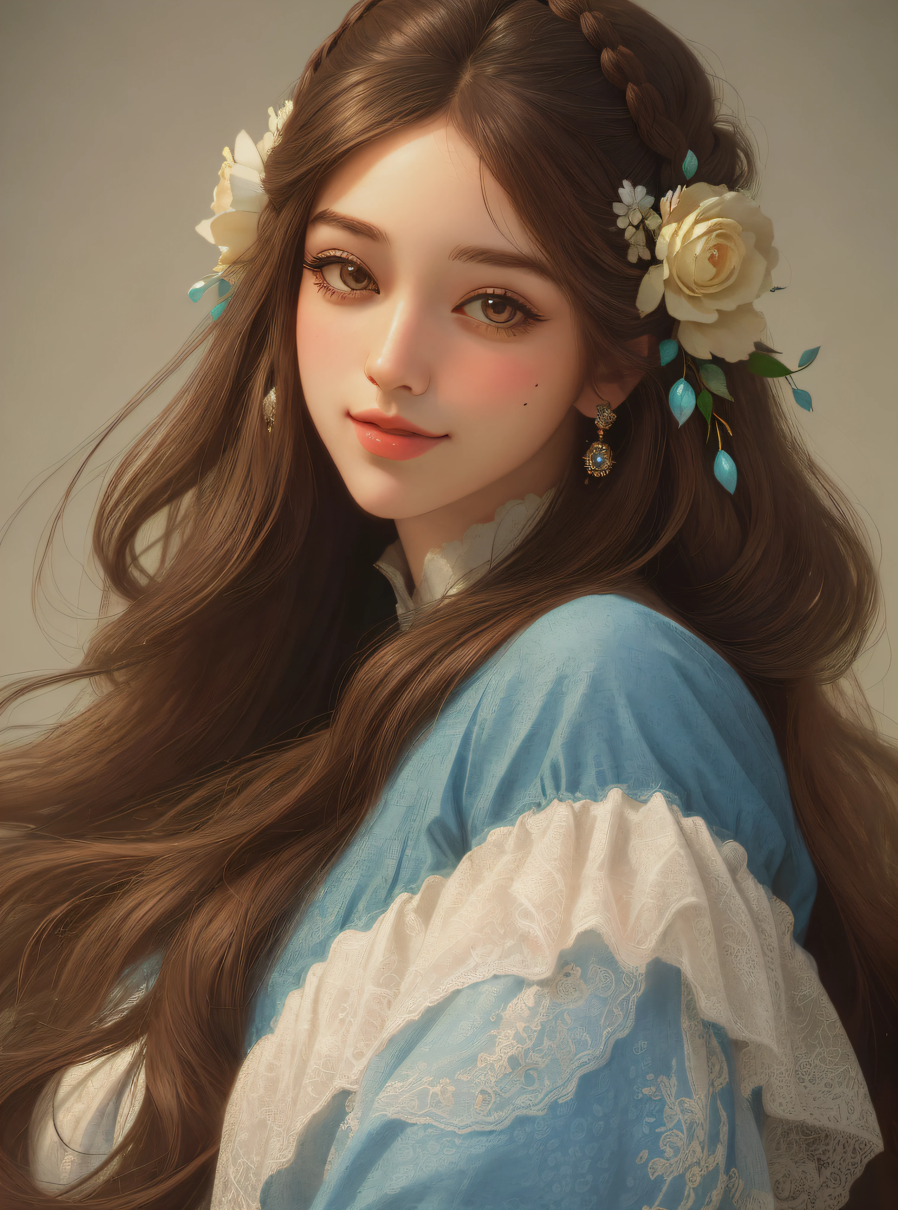 ((best quality)),((ultradetailed)), ((masterpiece)), illustration,

A photographic style character turnaround of a an extremely beautiful 1girl ,  highly detailed face. thick volume of hair, disheveled hair,   (15Charturn_longCap_D: .5), art by smoose2, ANALOG STYLE, MODELSHOOT STYLE,