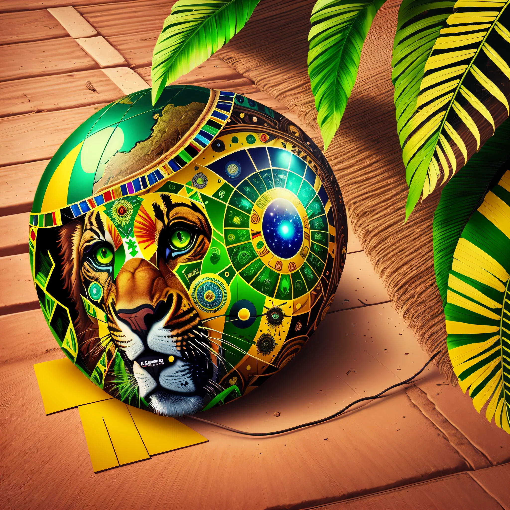 Youtube cover for a channel about curiosities of Brazil --auto --s2