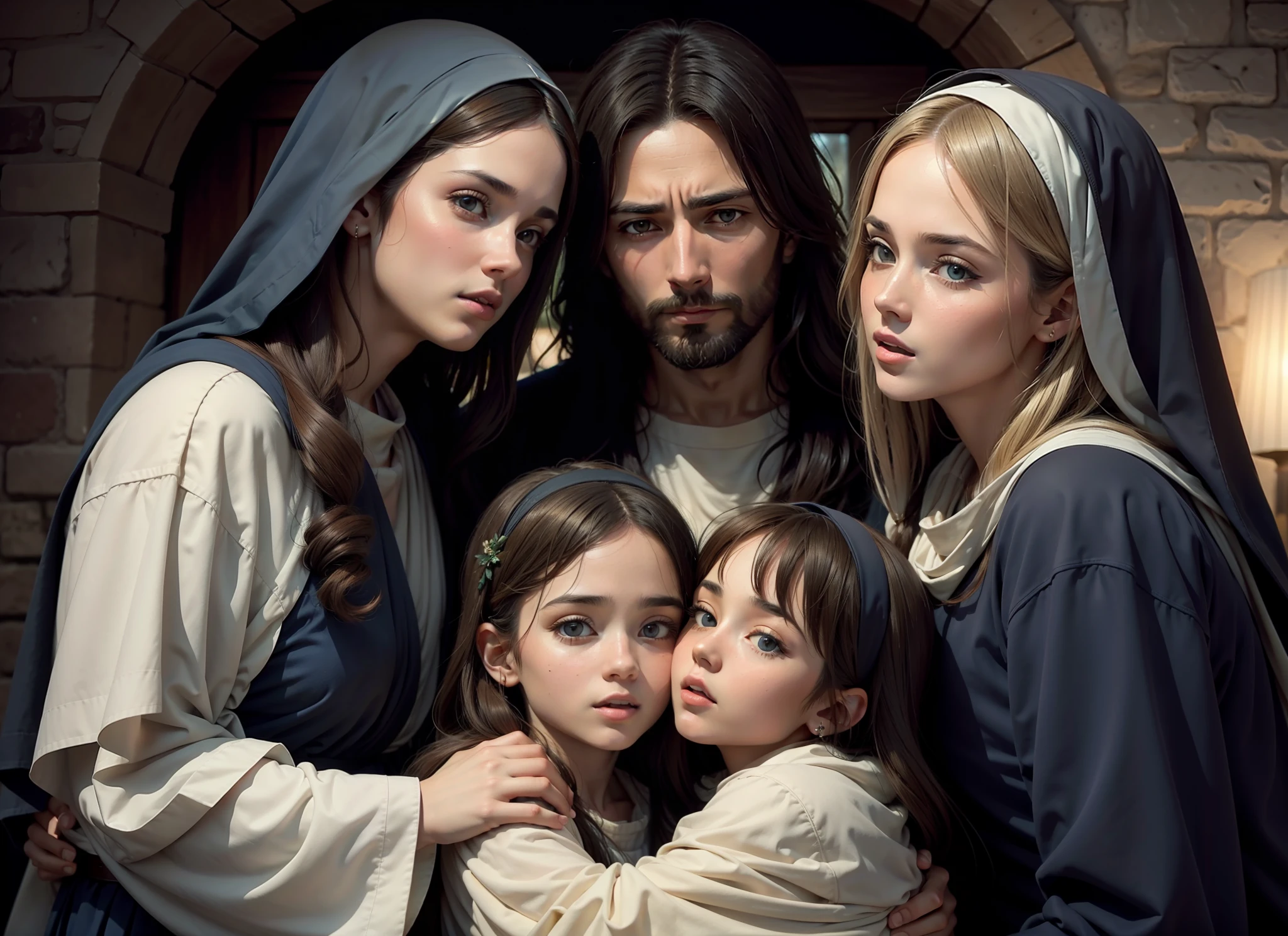 Jesus, Mary and Joseph