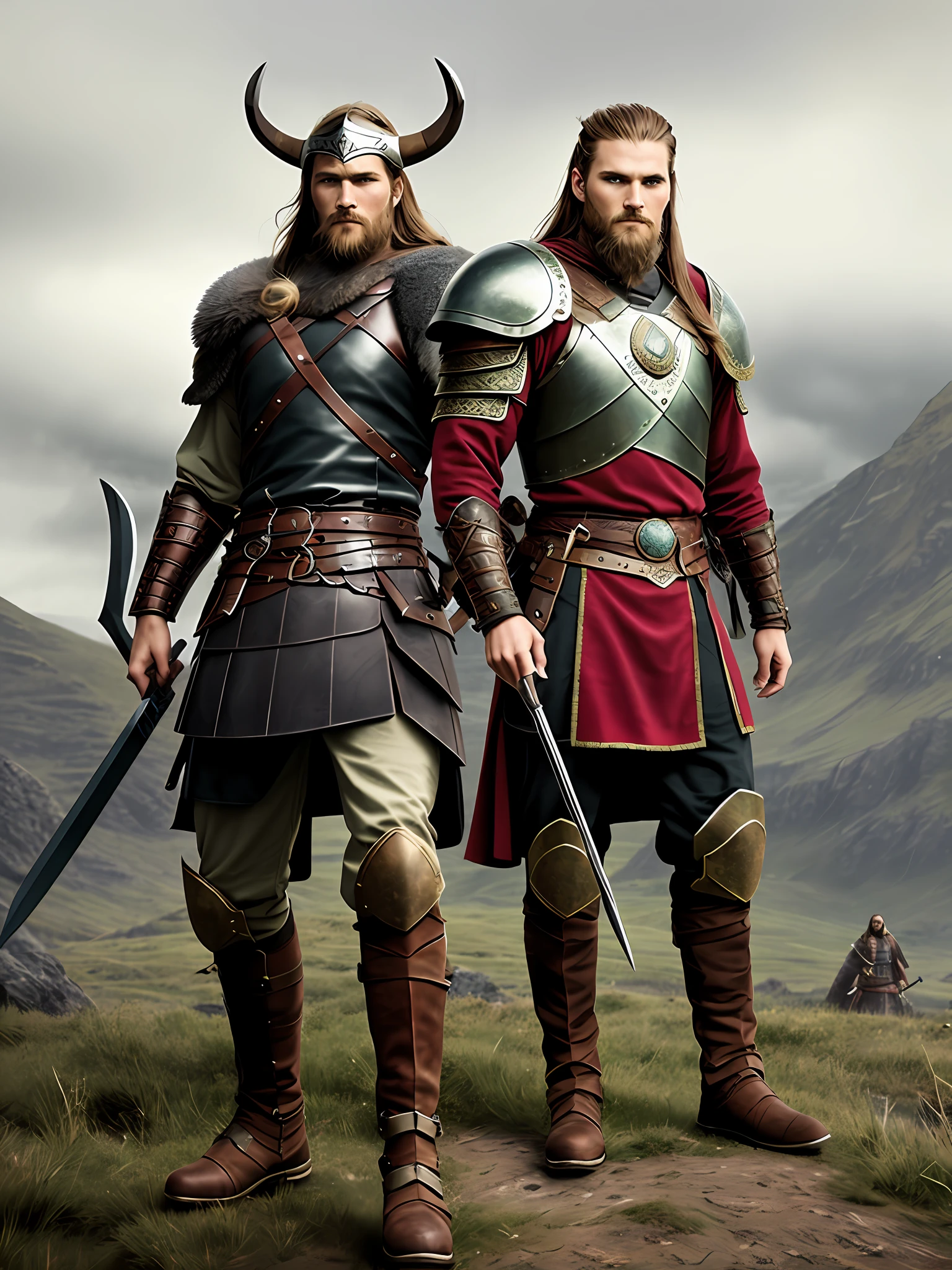 Create a Viking warrior