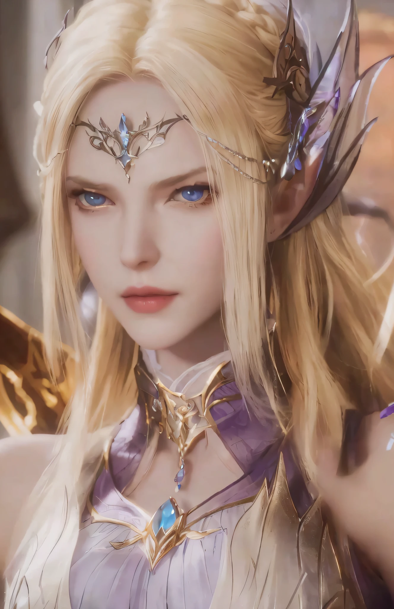 a close up of a woman with a sword and a dress, alluring elf princess knight, beautiful and elegant elf queen, a beautiful fantasy empress, hyperdetailed fantasy character, beautiful elven princess, 4 k detail fantasy, elf princess, elven princess, side portrait of elven royalty, portrait of an elf queen, elven character with smirk