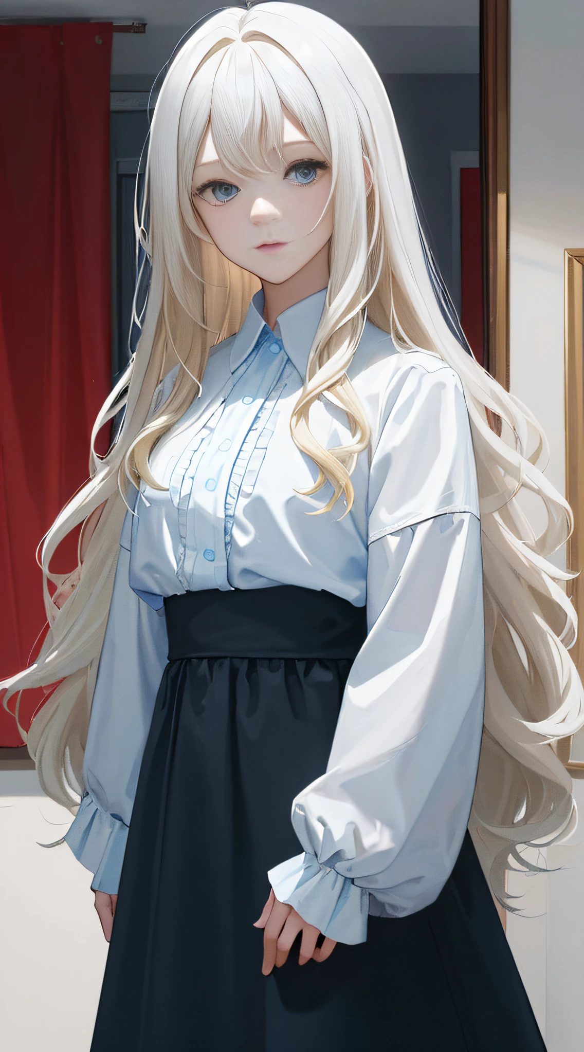 (masterpiece, best quality:1.4), looking at viewer, fringer, {indoors|outdoors|simple background},
(wavy hair:0.8), long hair, {black hair|white hair|blonde hair}, {blue theme|red theme|white theme},