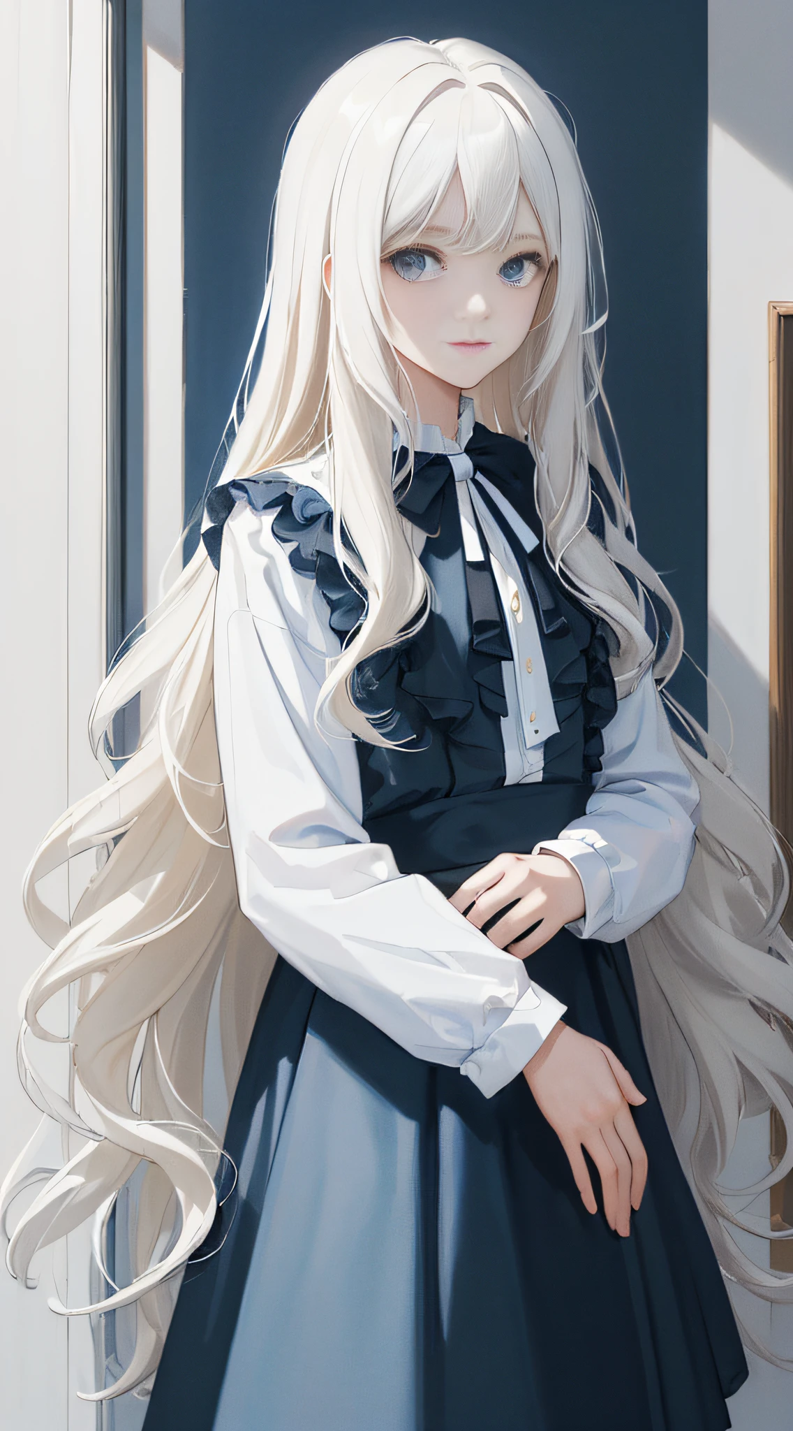 (masterpiece, best quality:1.4), looking at viewer, fringer, {indoors|outdoors|simple background},
(wavy hair:0.8), long hair, {black hair|white hair|blonde hair}, {blue theme|red theme|white theme},