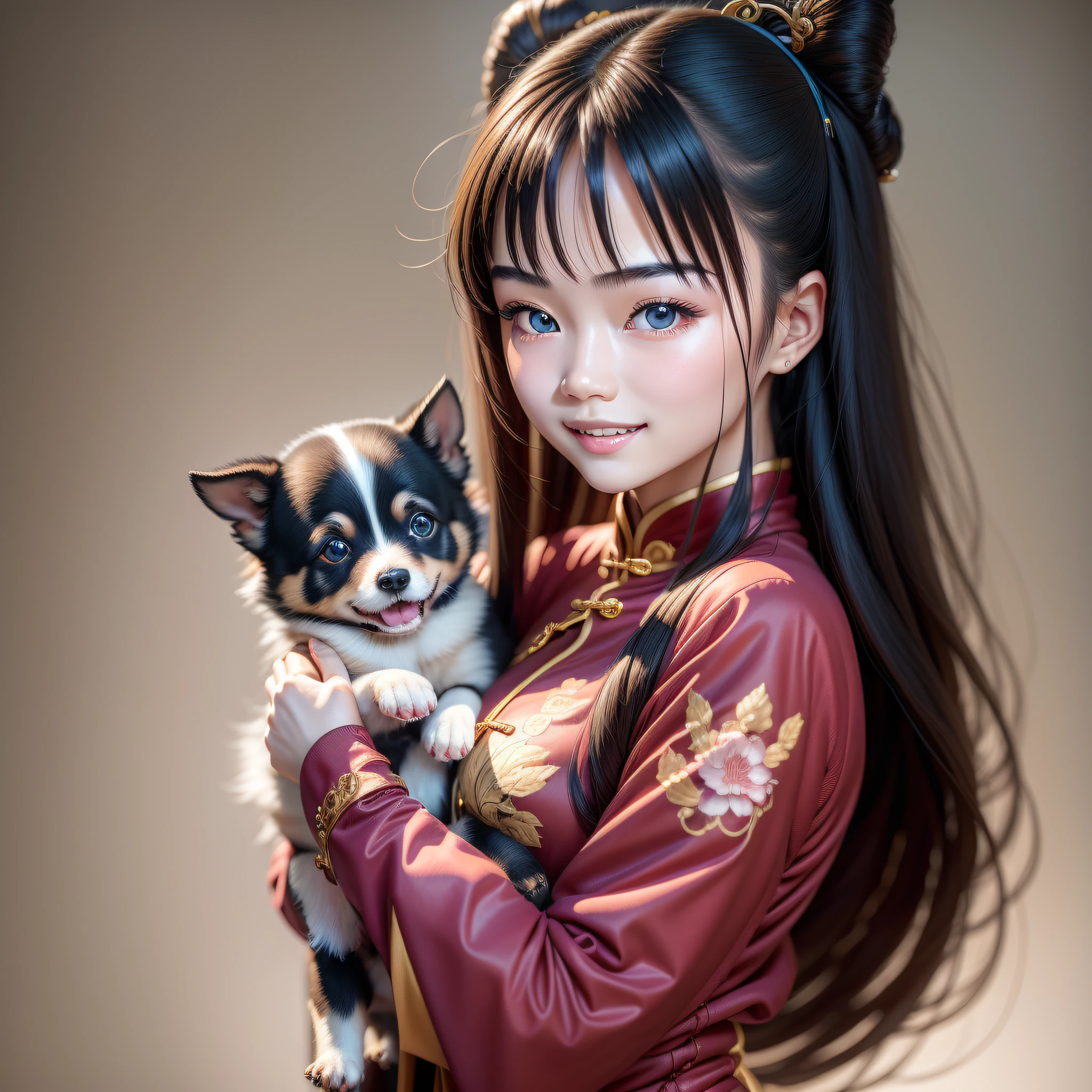 Remove the dog's leg