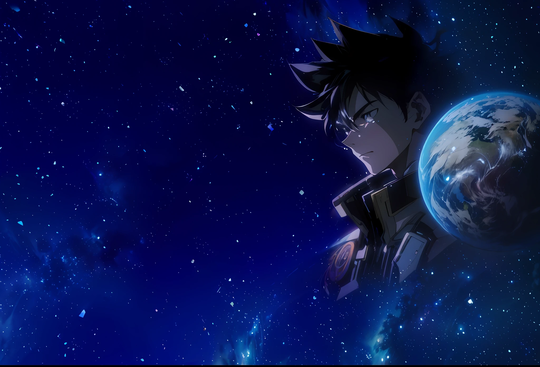 anime boy next to planet earth, 4k manga wallpaper, 4k anime wallpaper, 4k anime wallpaper, 4k anime wallpaper, anime wallaper, ultra hd anime wallpaper, 8k anime art wallpaper, HD anime wallpaper, anime wallaper HD, anime anime 8 k, anime art wallpaper 4 k, anime wallpaper --auto --s2