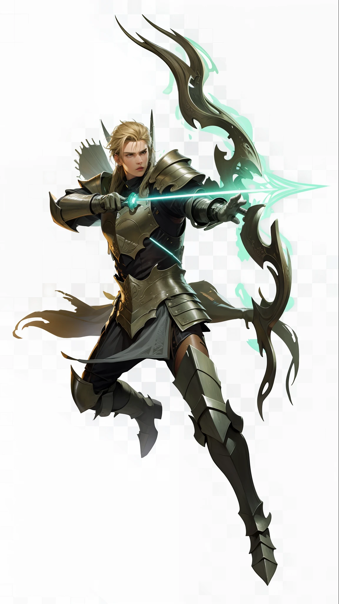 handsome, armor