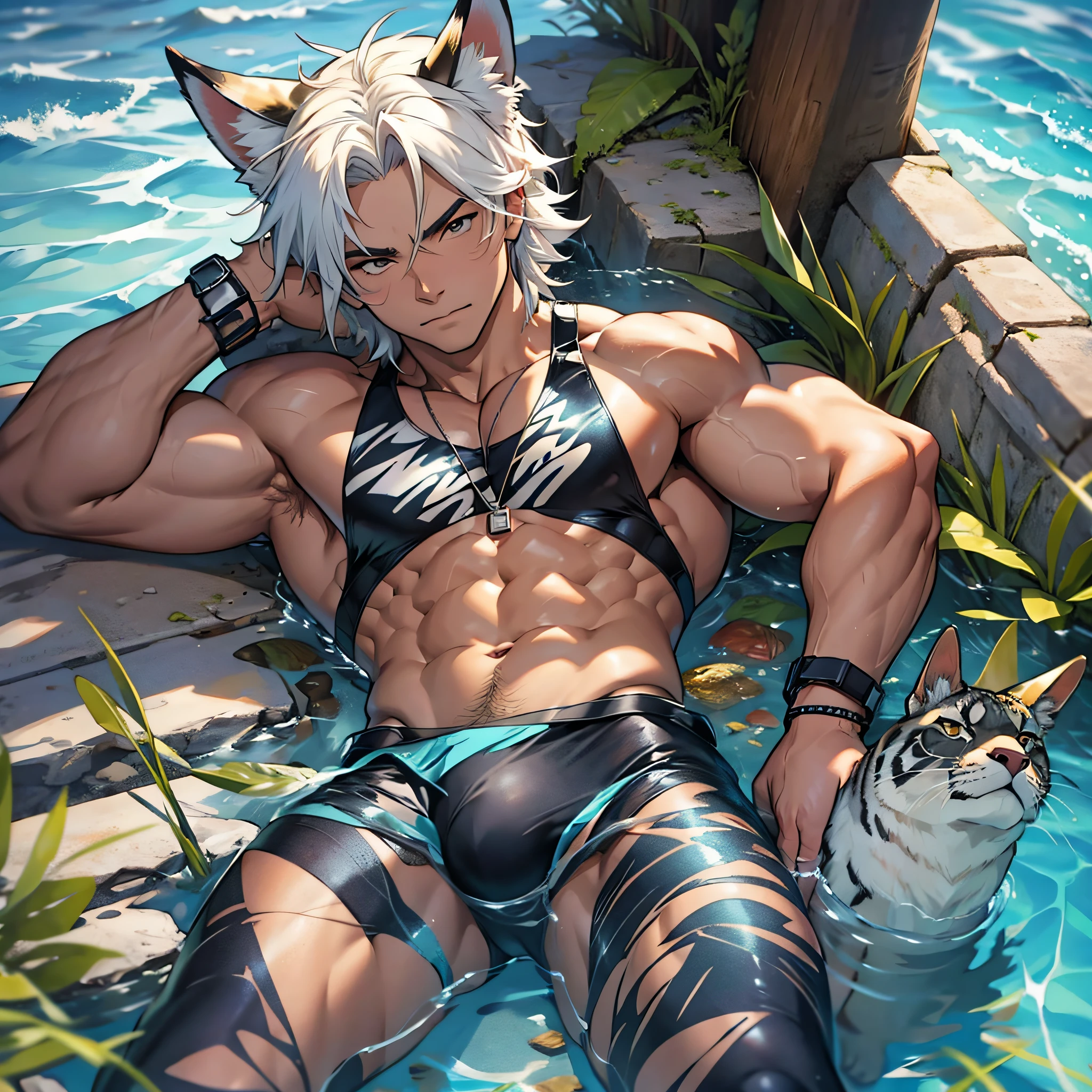 Junior, animal ears, wild, muscle, swimsuit --auto --s2