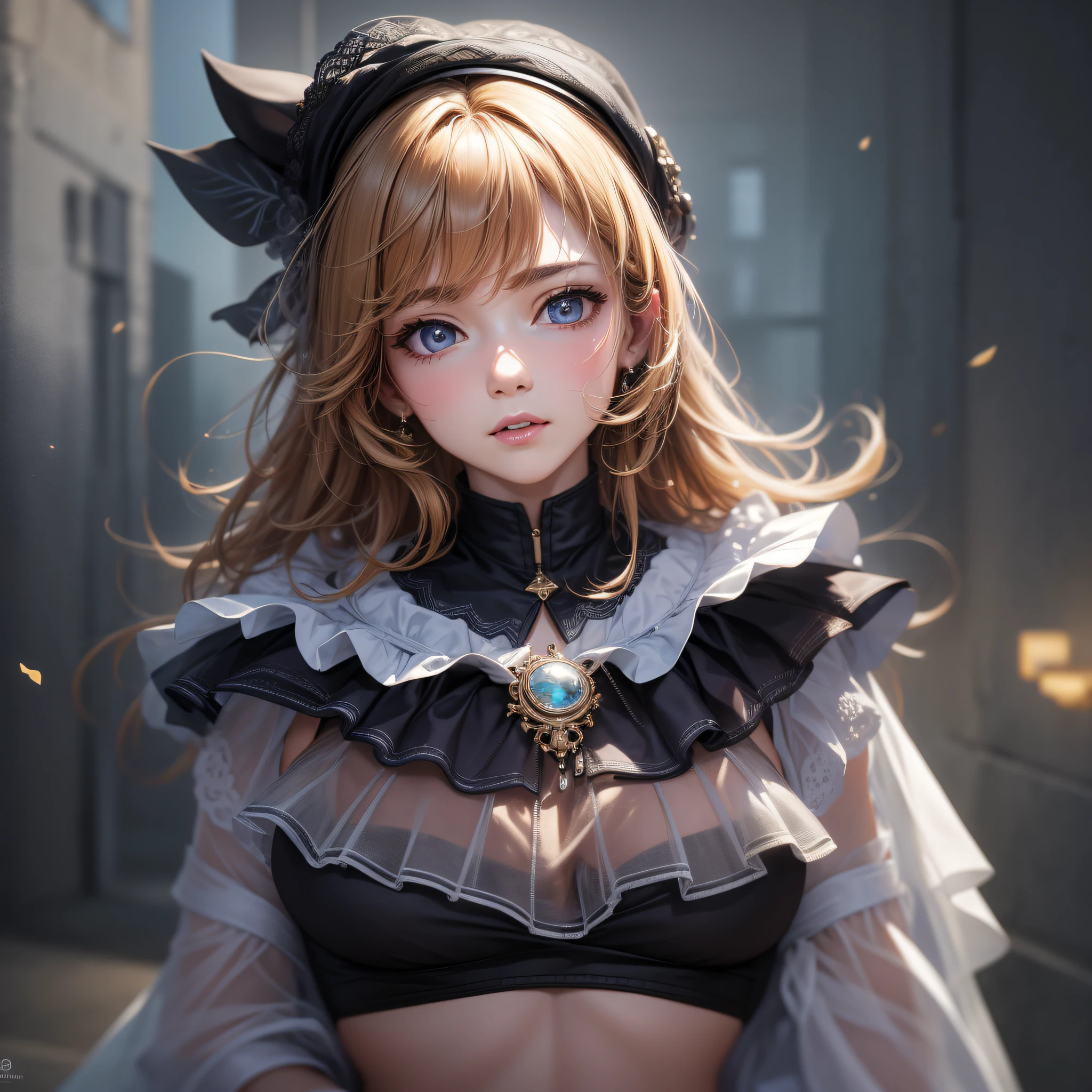 ((Top Quality, 8k, Masterpiece: 1.3)), 1 woman