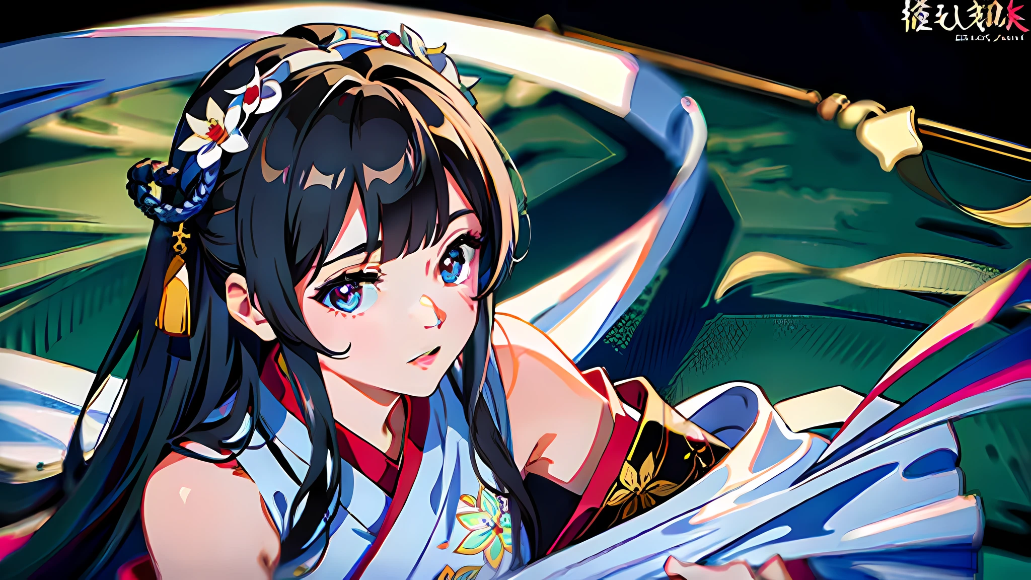 under body ,high resolution, (best quality, masterpiece:1.2), (realistic, photo-realistic:1.2),the whole body,detailed face,(delicate texture, pattern, hanfu),
