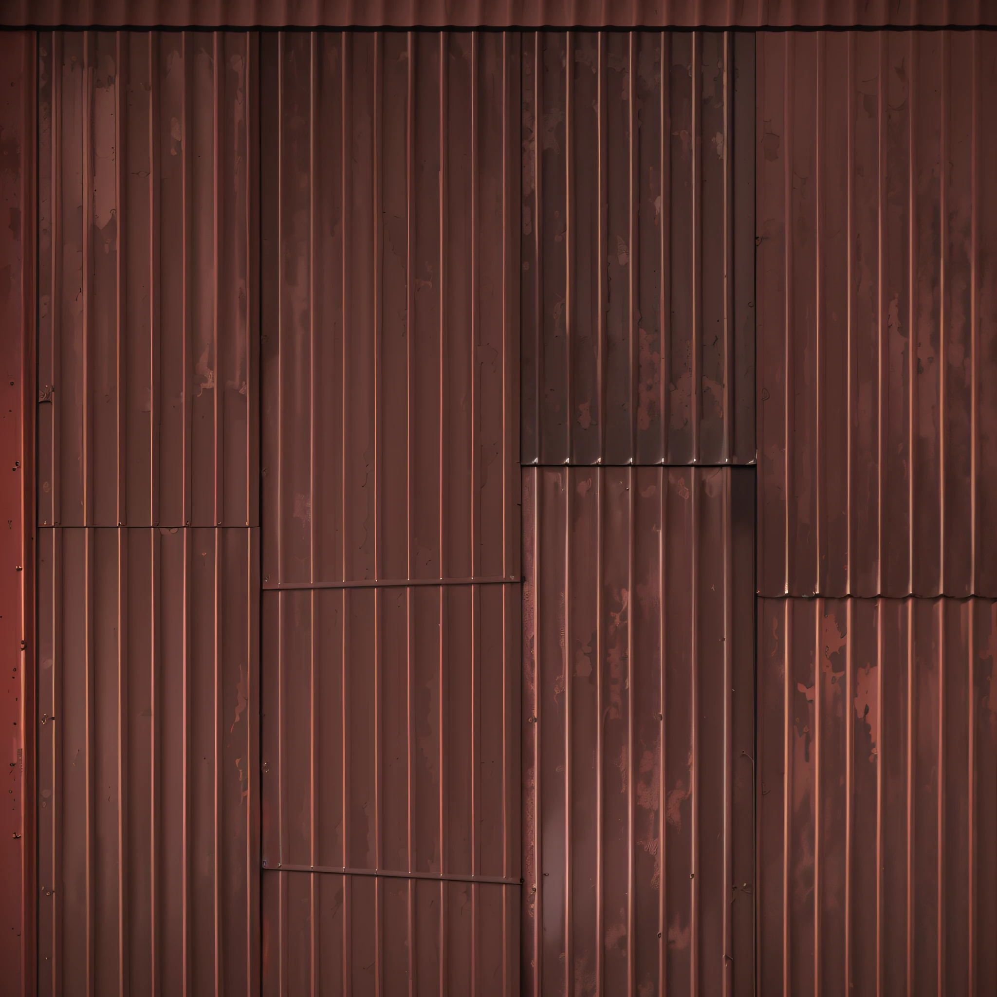 Metal roof roofing, several sheets are poorly joined, gaps between the roof, red painted peeling sheet of metal roof roof, peeling paint, peeling paint, iron cladding, metal cladding wall, iron gate door texture, rusty metal walls, reddish brown, rusty metal texture, metal texture, metal texture, painted red, iron arc gate door texture, brown to red gradient, roof tile texture, high resolution texture, copper, rusty panels