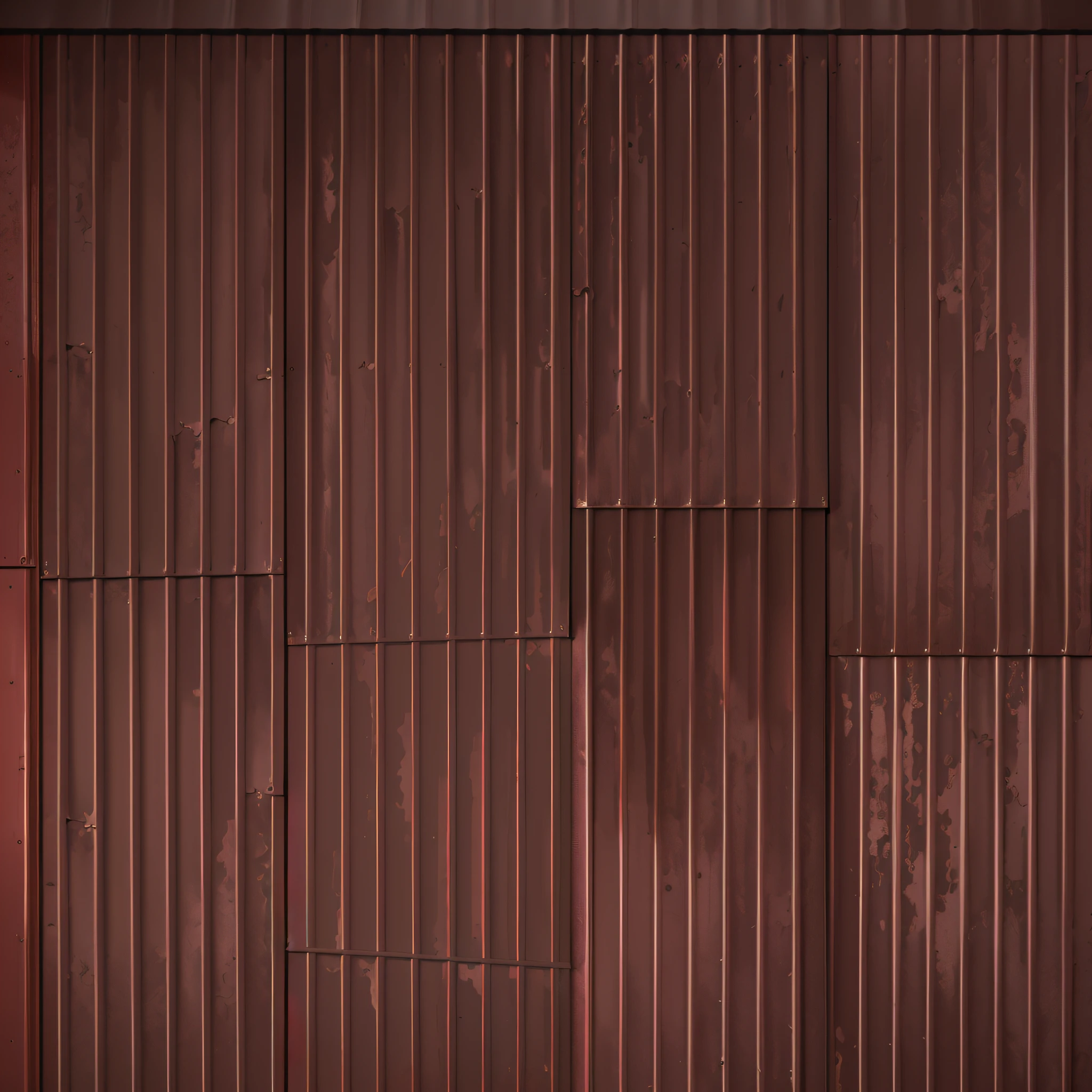 Metal roof roofing, several sheets are poorly joined, gaps between the roof, red painted peeling sheet of metal roof roof, peeling paint, peeling paint, iron cladding, metal cladding wall, iron gate door texture, rusty metal walls, reddish brown, rusty metal texture, metal texture, metal texture, painted red, iron arc gate door texture, brown to red gradient, roof tile texture, high resolution texture, copper, rusty panels
