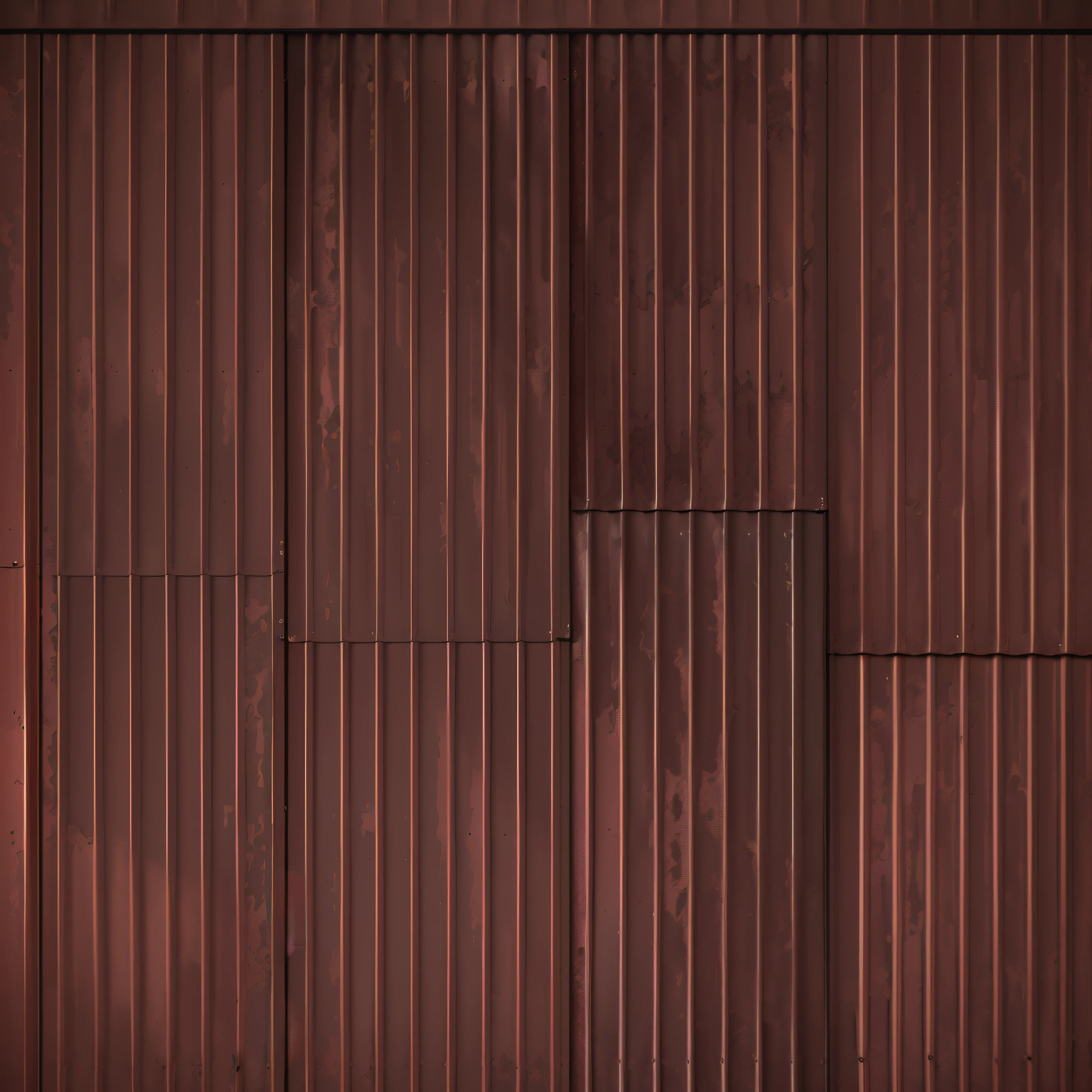 Metal roof roofing, several sheets are poorly joined, gaps between the roof, red painted peeling sheet of metal roof roof, peeling paint, peeling paint, iron cladding, metal cladding wall, iron gate door texture, rusty metal walls, reddish brown, rusty metal texture, metal texture, metal texture, painted red, iron arc gate door texture, brown to red gradient, roof tile texture, high resolution texture, copper, rusty panels