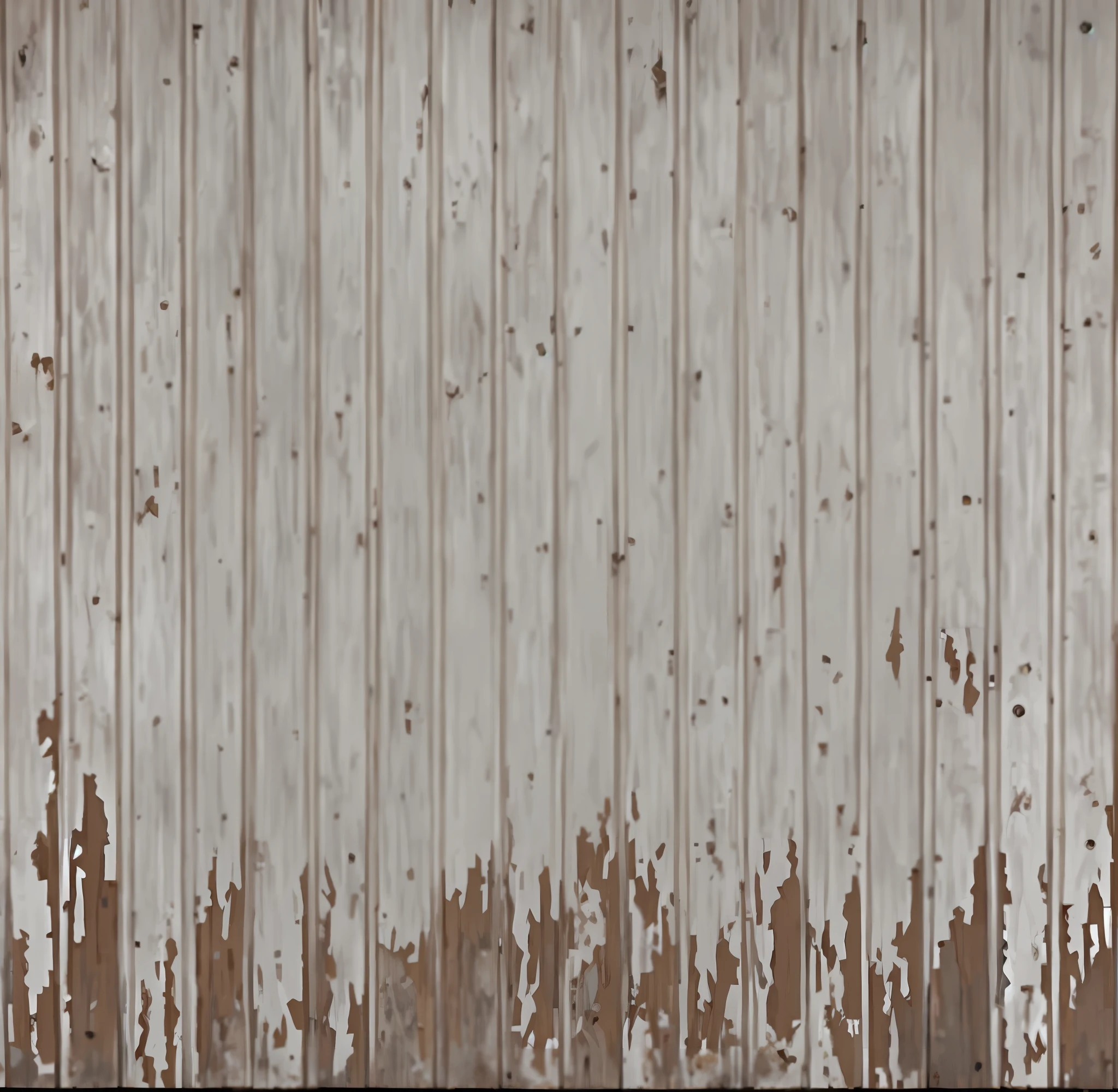 Wood wall with peeling paint, high resolution, high detail, faded chipped paint, peeling wall, wood with chipped paint texture, old panels, texture for 3D, texture for 3D, wood wall cladding, metal rust and plaster materials, high quality textures, worn decay texture, warehouse gray background, chipped paint, rusty metal texture
