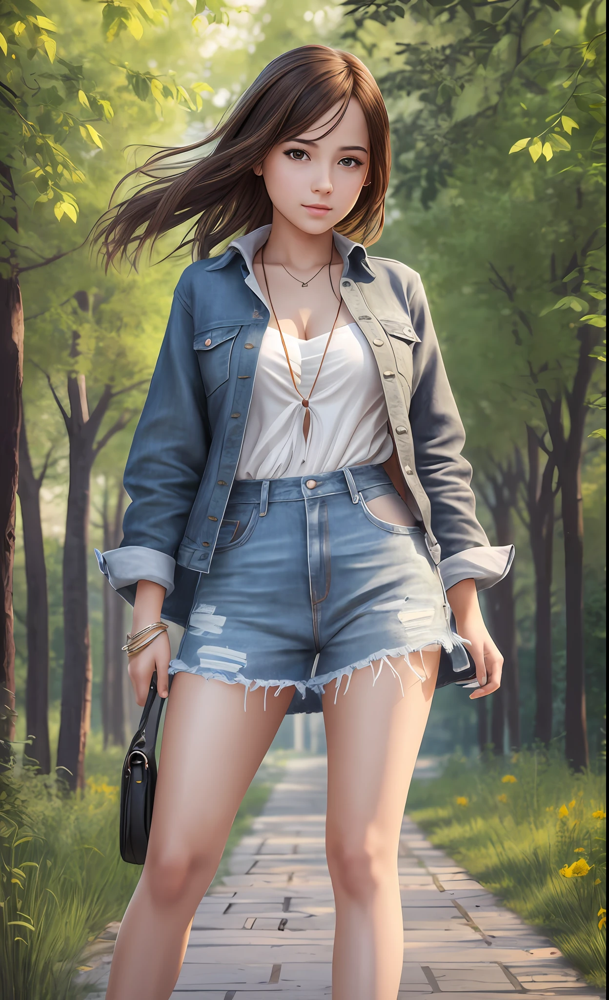 best quality, ultra high res, (photorealistic:1.4), 1girl, masterpiece, outdoors, full body, --auto --s2