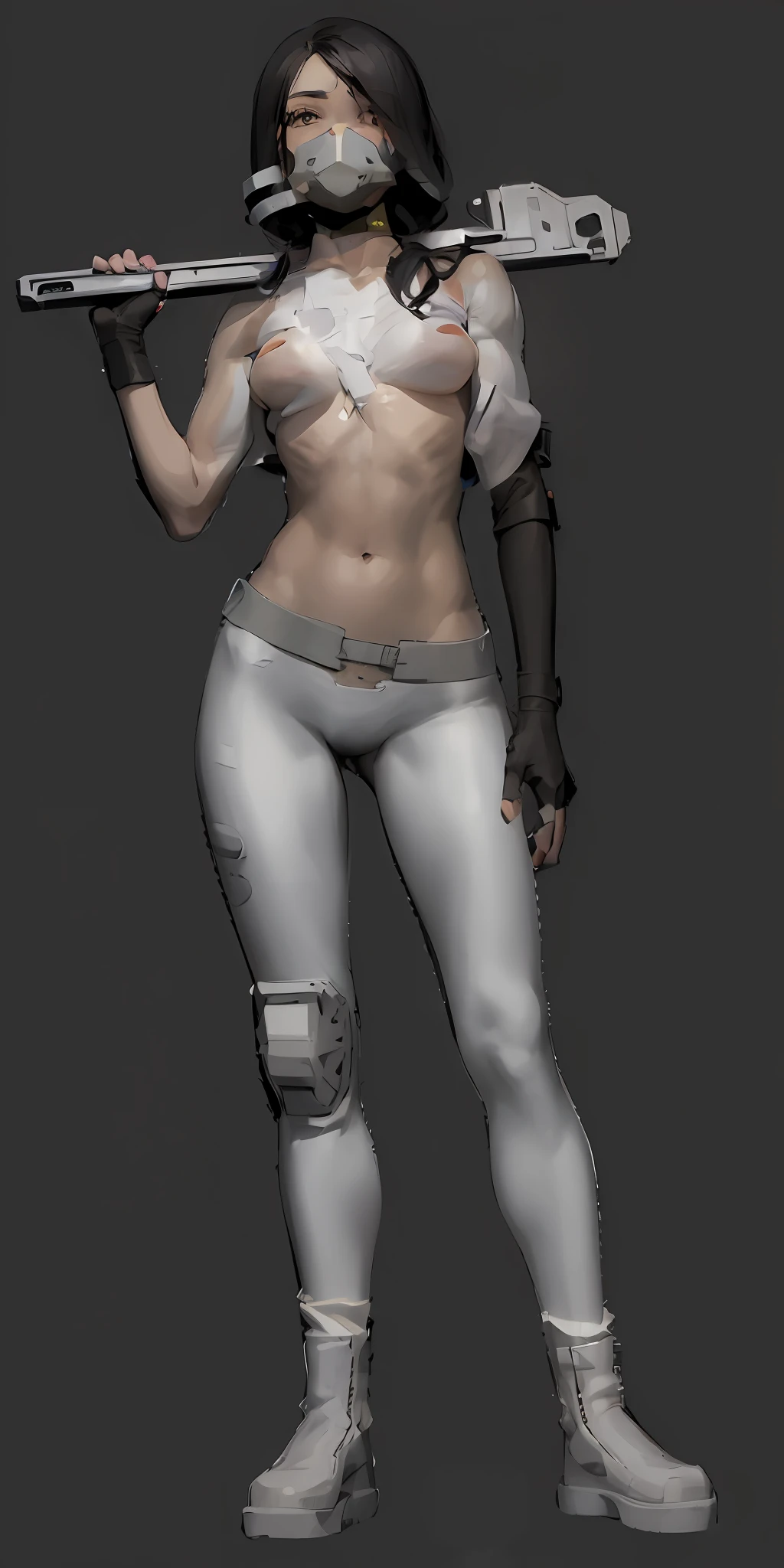 ((((No takani)))), (((bare skin)))