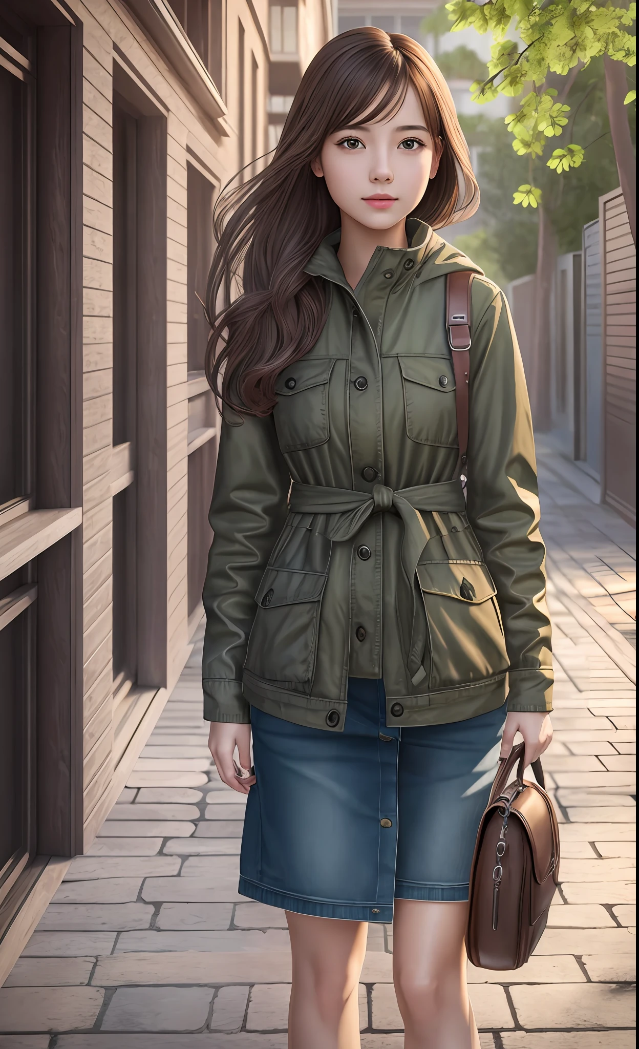 best quality, ultra high res, (photorealistic:1.4), 1girl, masterpiece, outdoors, full body,