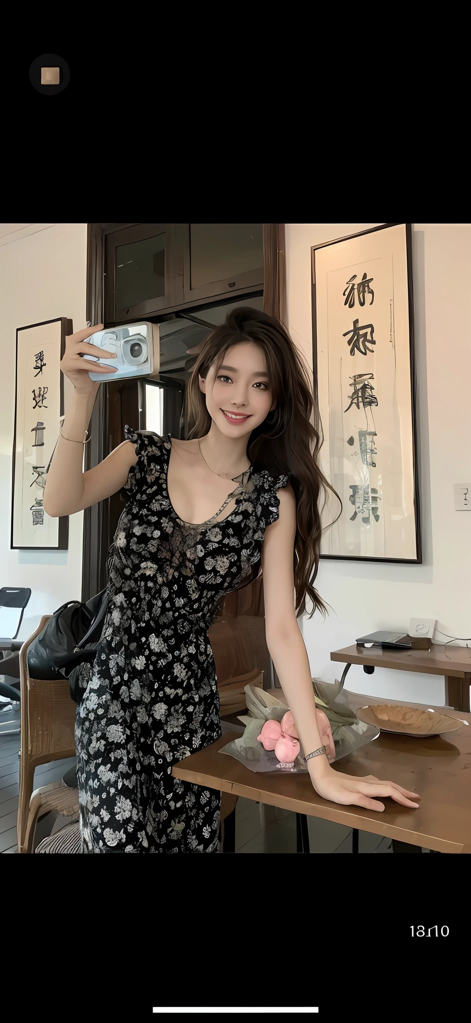 ((Best Quality, 8K, Masterpiece: 1.3)), 1girl, Slim Abs Beauty: 1.3, (Hairstyle Casual, No Big Breasts: 1.2), Dress: 1.1, Super Fine Face, Fine Eyes, Double Eyelids, Light Smile, Homely