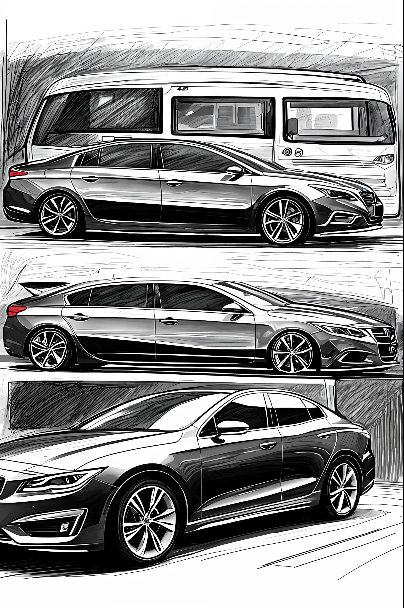 Sketch s60 full car drawing