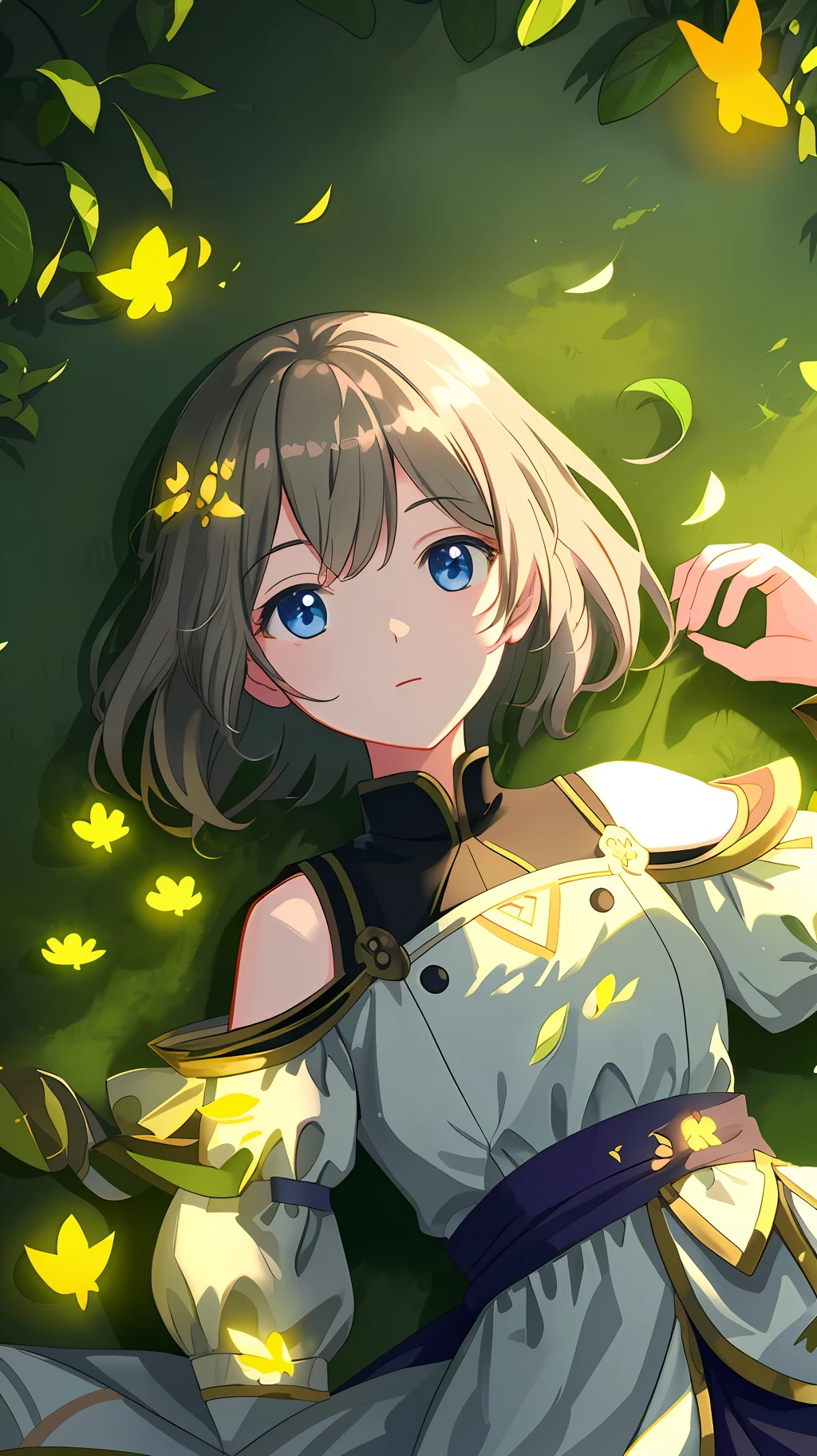 no human, masterpiece, best quality, (very detailed CG Unity 8k wallpaper) (best quality), (best illustration), (best shadow) delicate leaves of nature petals of various colors falling in the air light tracking, super detailed --v6