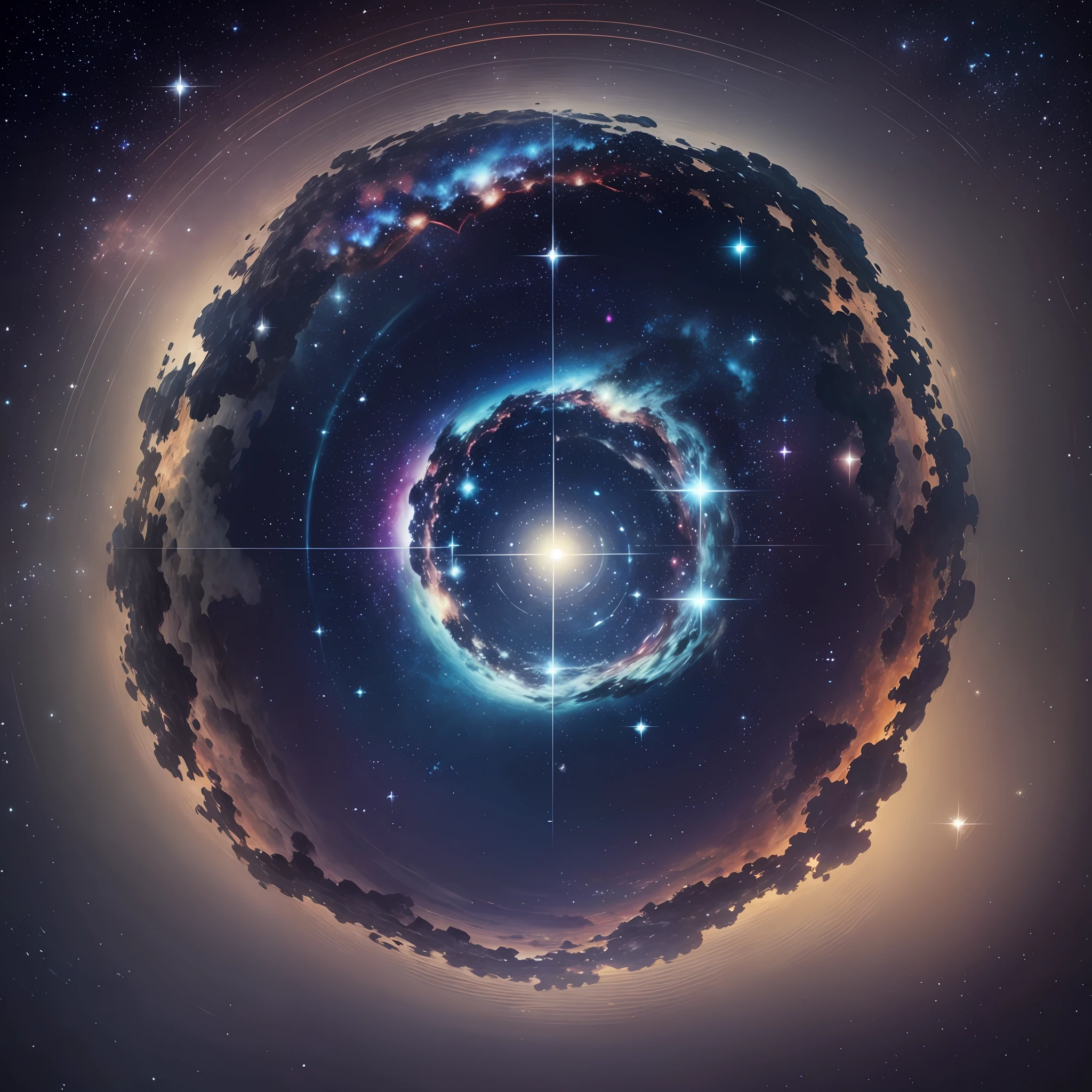 The starry sky of the universe, brilliant and beautiful --auto --s2