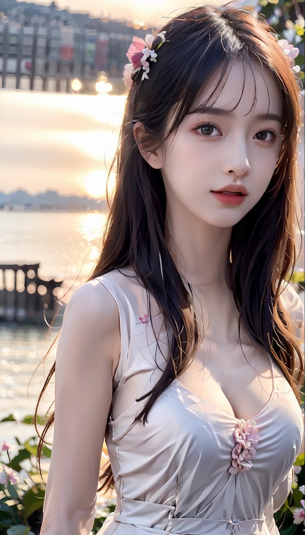 masterpiece, best quality, (realistic, photo-realistic:1.37), 8k, an extremely delicate and beautiful, amazing, finely detail, official art, absurdres, incredibly absurdres, huge filesize, ultra-detailed, extremely detailed, beautiful detailed girl, 1girl, (perfect female figure), full body, middle breasts,