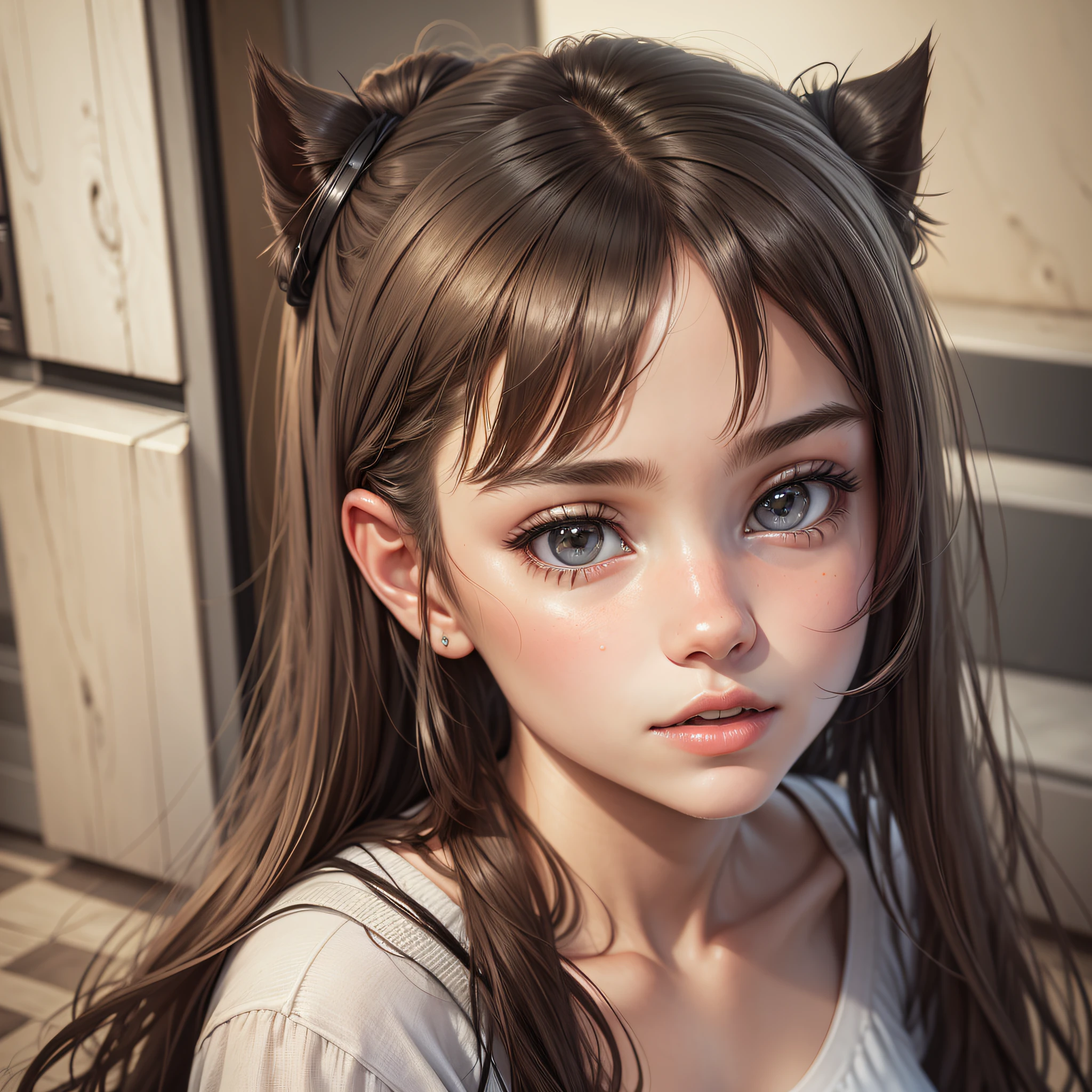 Pretty girl, 14 years old, realistic --auto --s2
