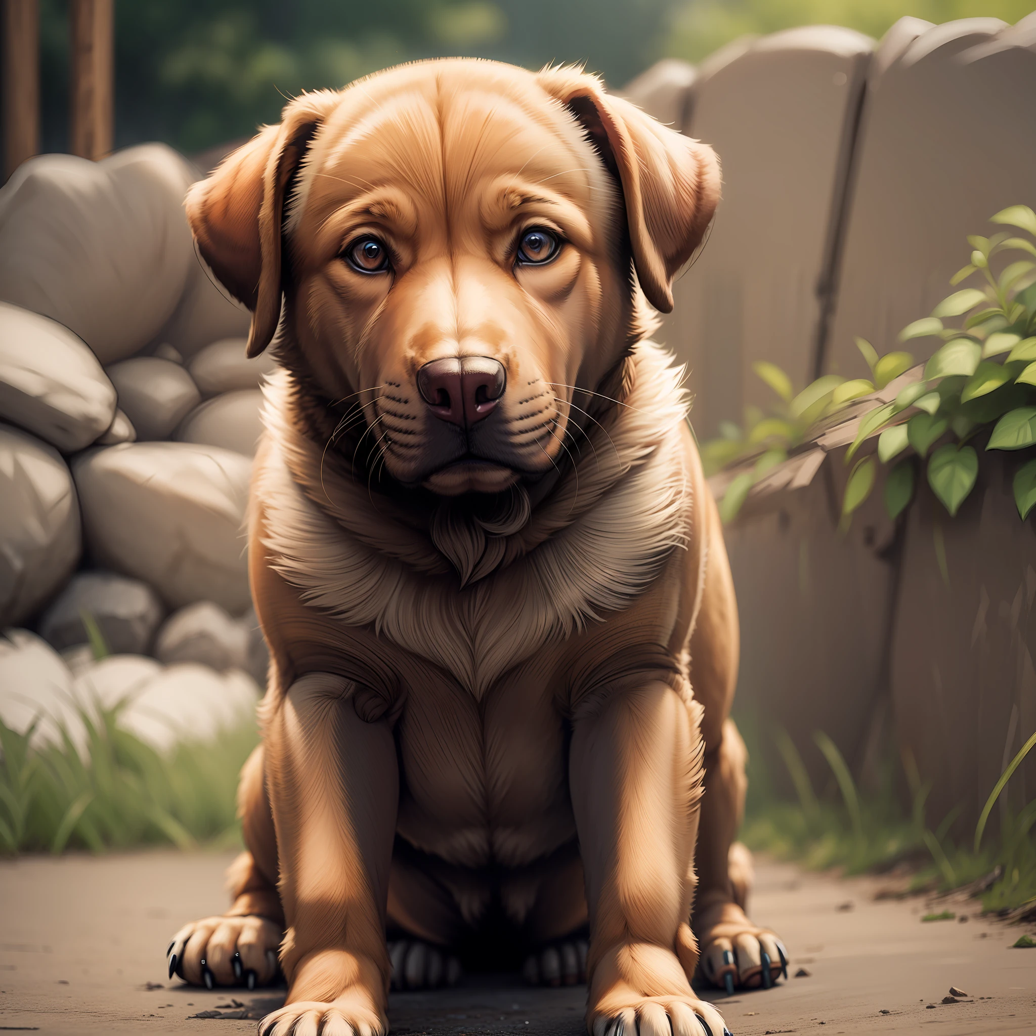 Ultra detailed Labrador Dog