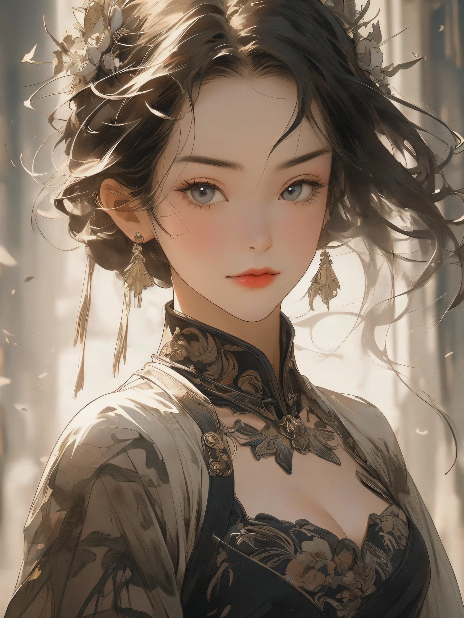 (RAW Photo, Best Quality), (Realistic, Photo Realistic: 1.3), Extremely refined and beautiful, Amazing, Fine Detail, Masterpiece, Ultra Detail, High Resolution, (Best Illustration), (Best Shadow), Intricate, ((Masterpiece, Highest Quality, HD, High Detail)))),