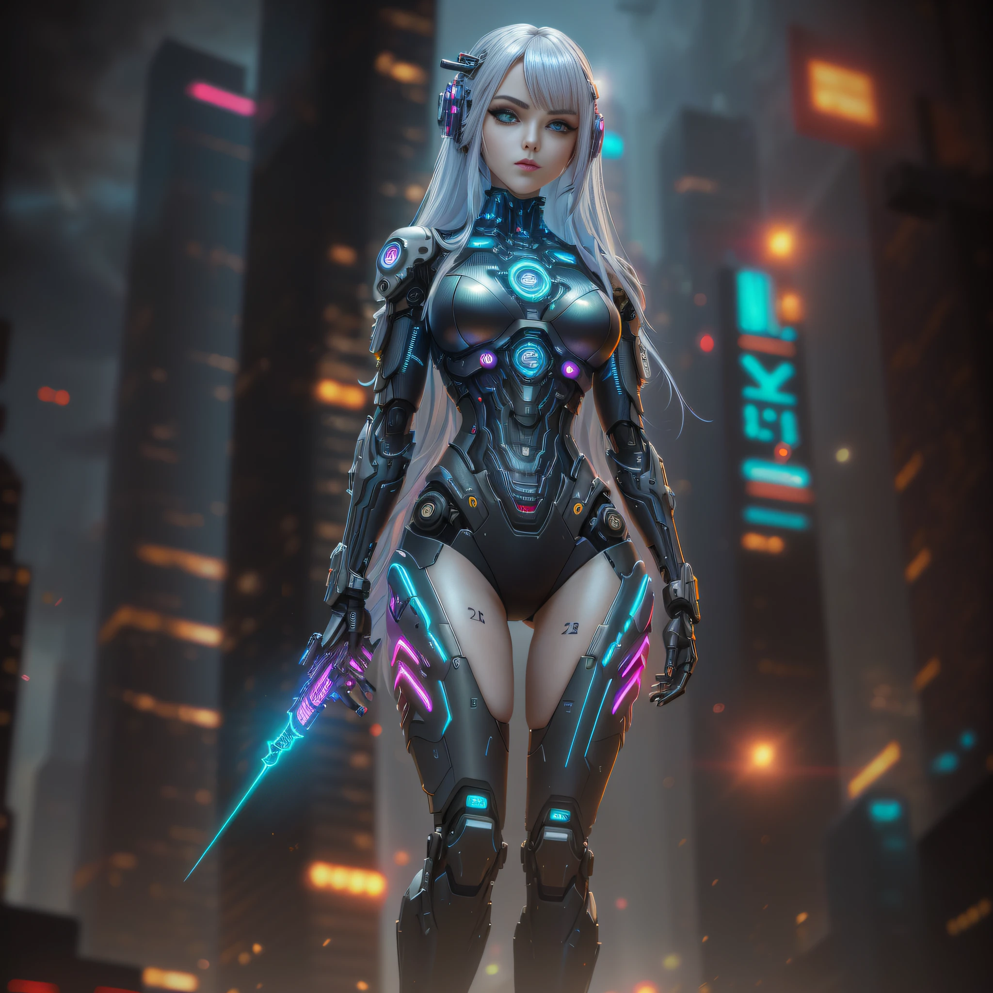 futuristic woman with light dagger in futuristic city, digital cyberpunk anime art, cyberpunk anime girl mecha, female cyberpunk anime girl, digital cyberpunk - anime art, cyberpunk anime girl, advanced digital cyberpunk art, anime cyberpunk art, cyberpunk theme art, mecha cyber armor girl, cyberpunk anime art, cyberpunk art style, cyberpunk 2 0 y. o model girl, cyberpunk beautiful girl