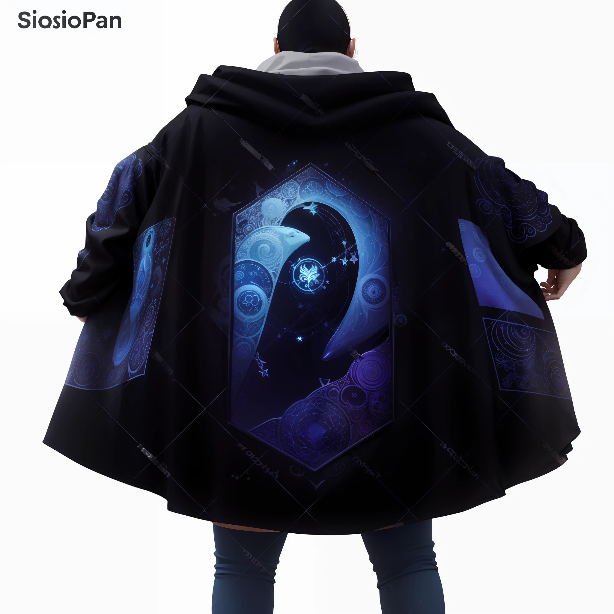 Symbolize the sign of Pisces with more vivid colors --auto --s2