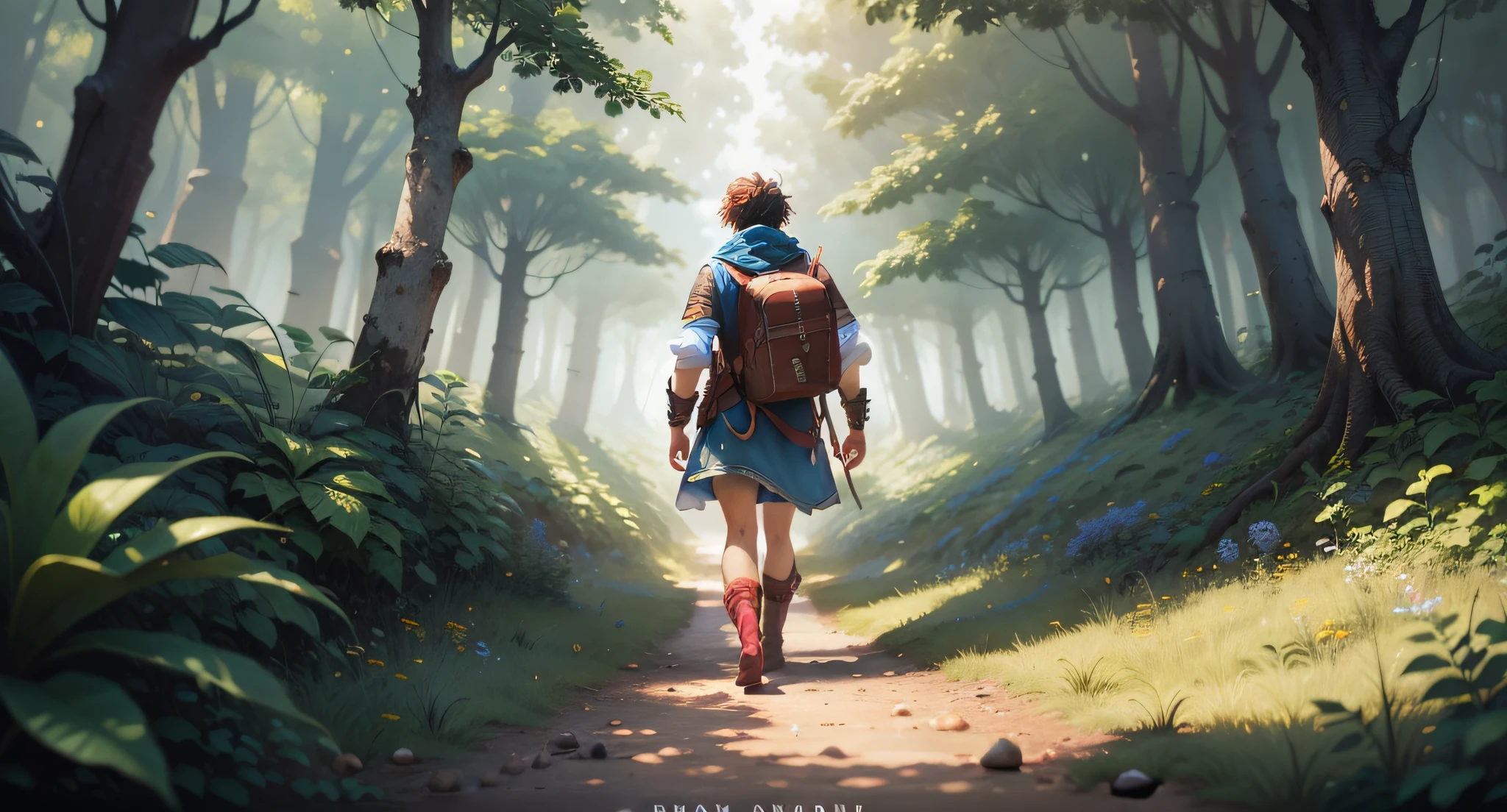 There was a traveler who ventured into unknown lands in search of a lost treasure