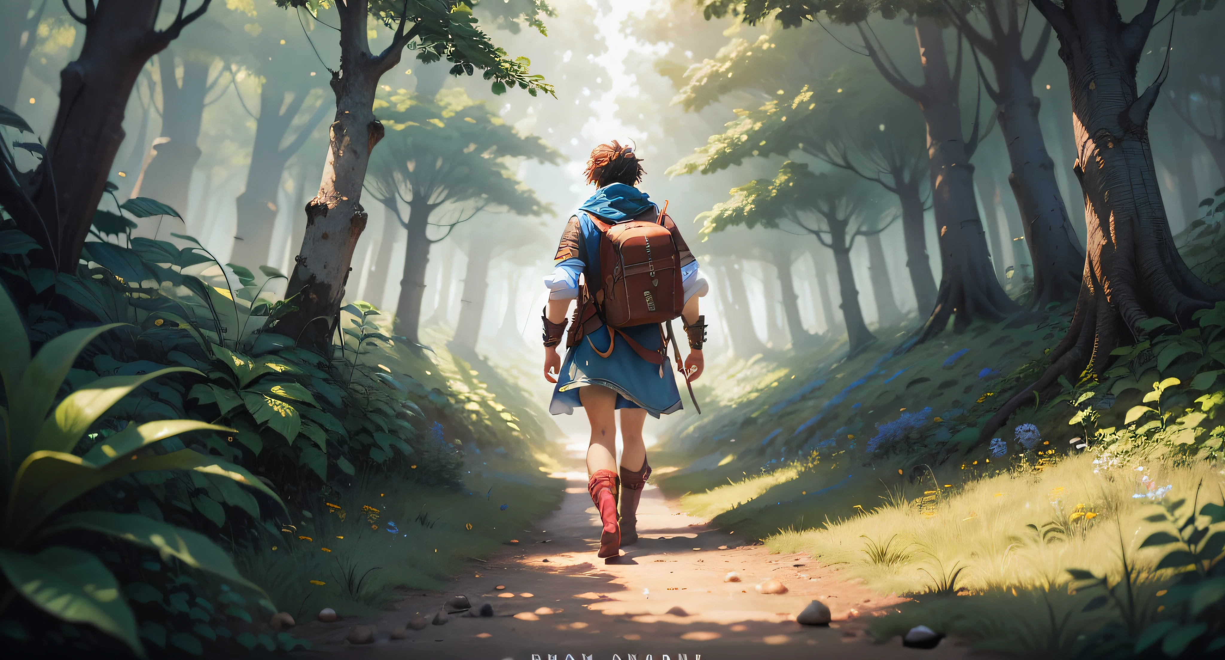 There was a traveler who ventured into unknown lands in search of a lost treasure