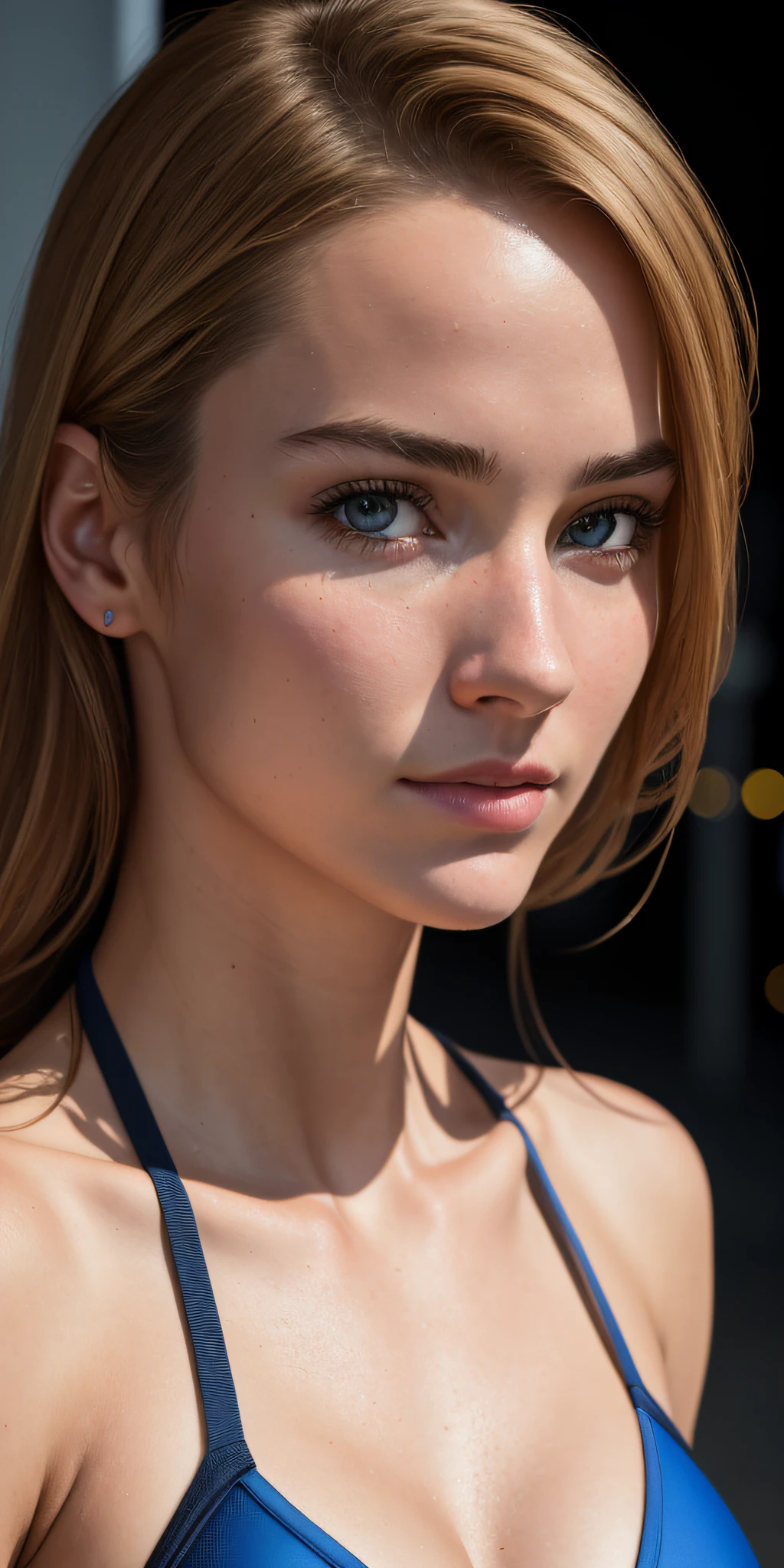 Beautiful mature Swedish college girl, track equipment, off-field, ((thin, thin)), photorealistic, photography, masterpiece, realistic, realism, photorealism, high contrast, photorealistic digital art trend Artstation 8k HD High Definition Details realistic, detail, skin texture, ultra detailed, realistic skin texture, armature, Top Quality, Ultra High Definition, (Photorealism) (1.4), High Resolution, Detail, Raw Photography, Re Sharp, Leege Freezes Nikon D850 Film — Stock Photos 4 Port of Kodak 400 Camera F1.6 Lens Rich colors Ultra-realistic Realistic Realistic textures Dramatic lighting Unreal Engine Art Station Trends Cinestir 800, ((Face Portrait)), ( bikini style sportswear),