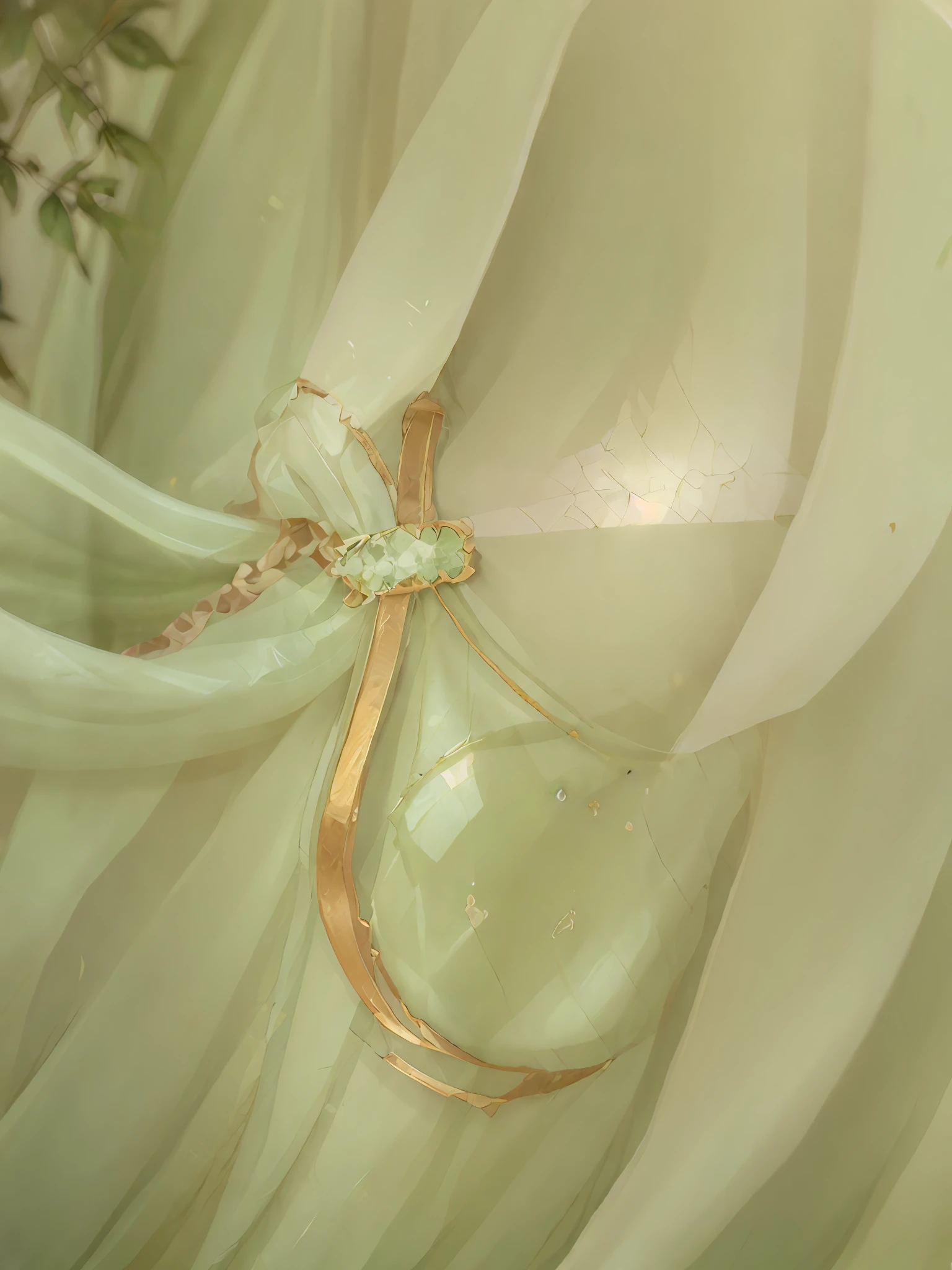 a close up of a green jade and diamond pendant on a gold chain, pendant, glass and gold and jade, gemstone necklace, pale green glow, jade, green jewelry, jewel, fine simple delicate structure, gold jewelry, gold necklace, jade tiara and necklace, elegant gleaming jewelry, golden necklace, gold jewerly, gold plated, wearing elegant jewellery