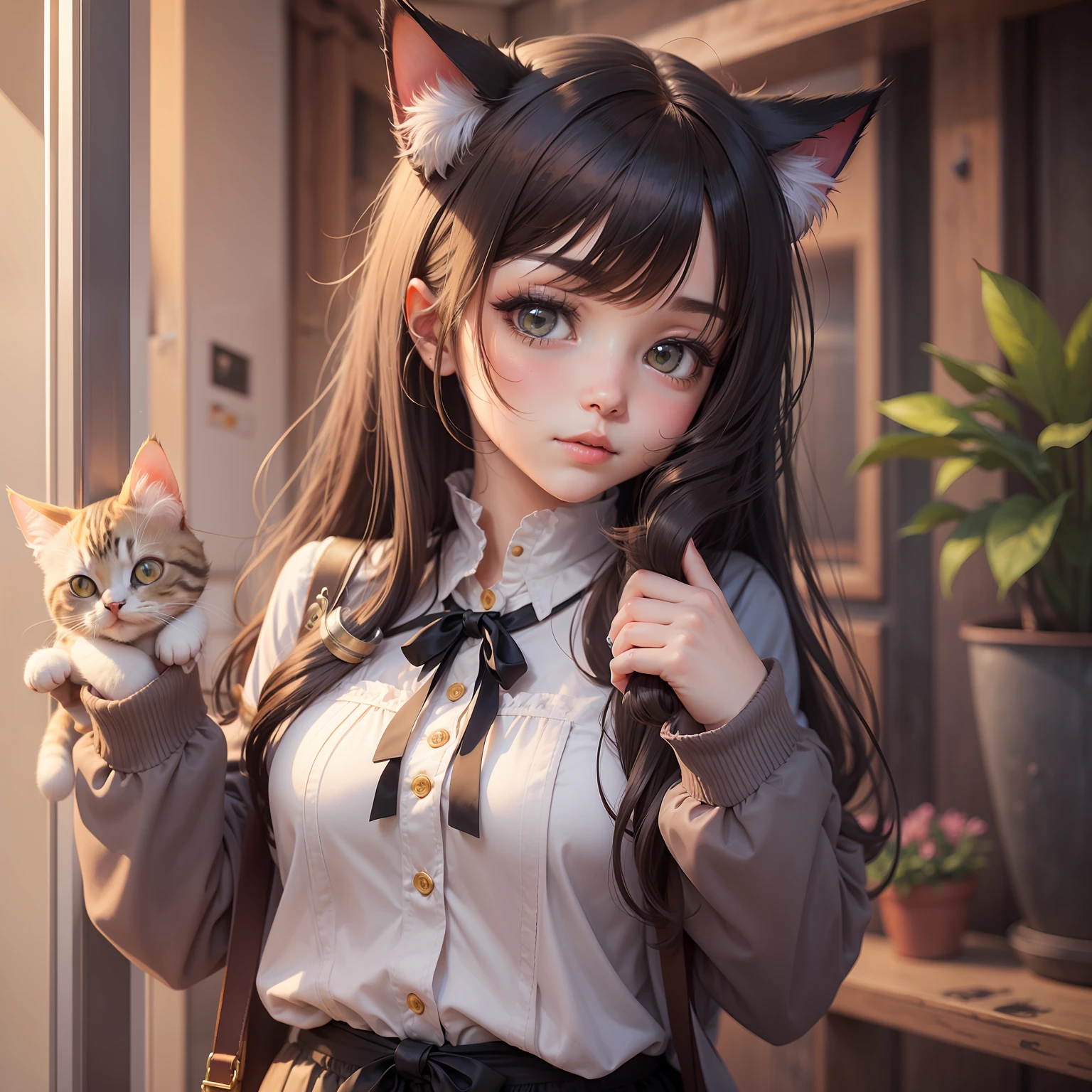 Cute cat girl --auto --s2