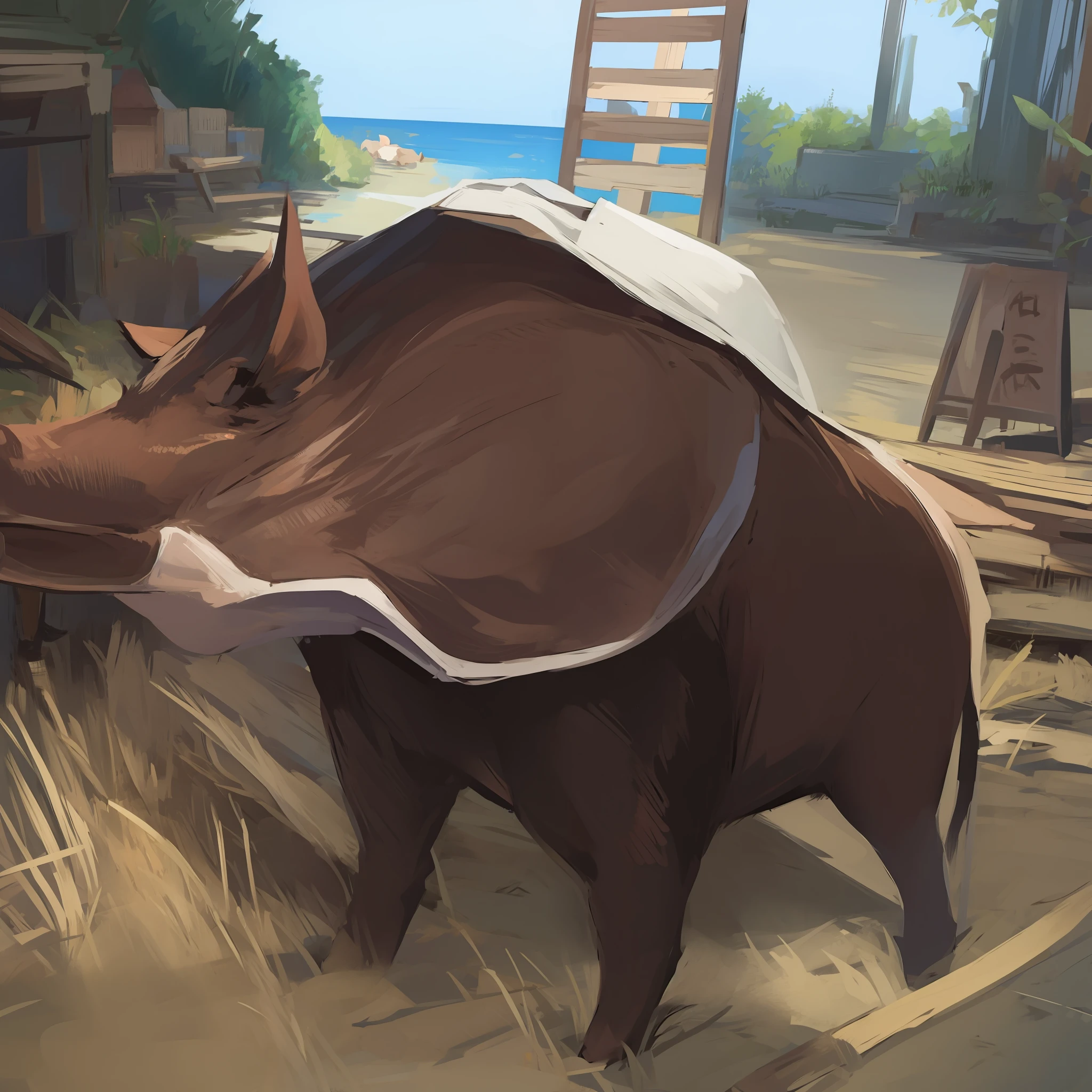 sauvage pig,