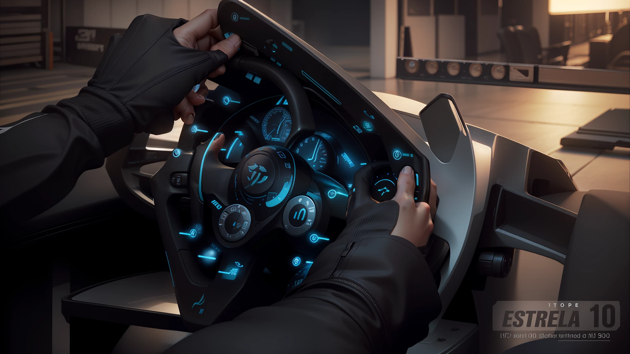 Create an image of the steering wheel ideal for playing Formula 1 with a soft and fuzzy lighting effect, highlighting its aerodynamic characteristics.
Generate a visual representation of the best steering wheel for Formula 1 racing, with a dynamic lighting effect that simulates the reflections of the track and highlights the details of the steering wheel. ., UHD , perspective, 1080P, HD, super detail, textured skin, best quality, best quality, 1080P --auto --s2