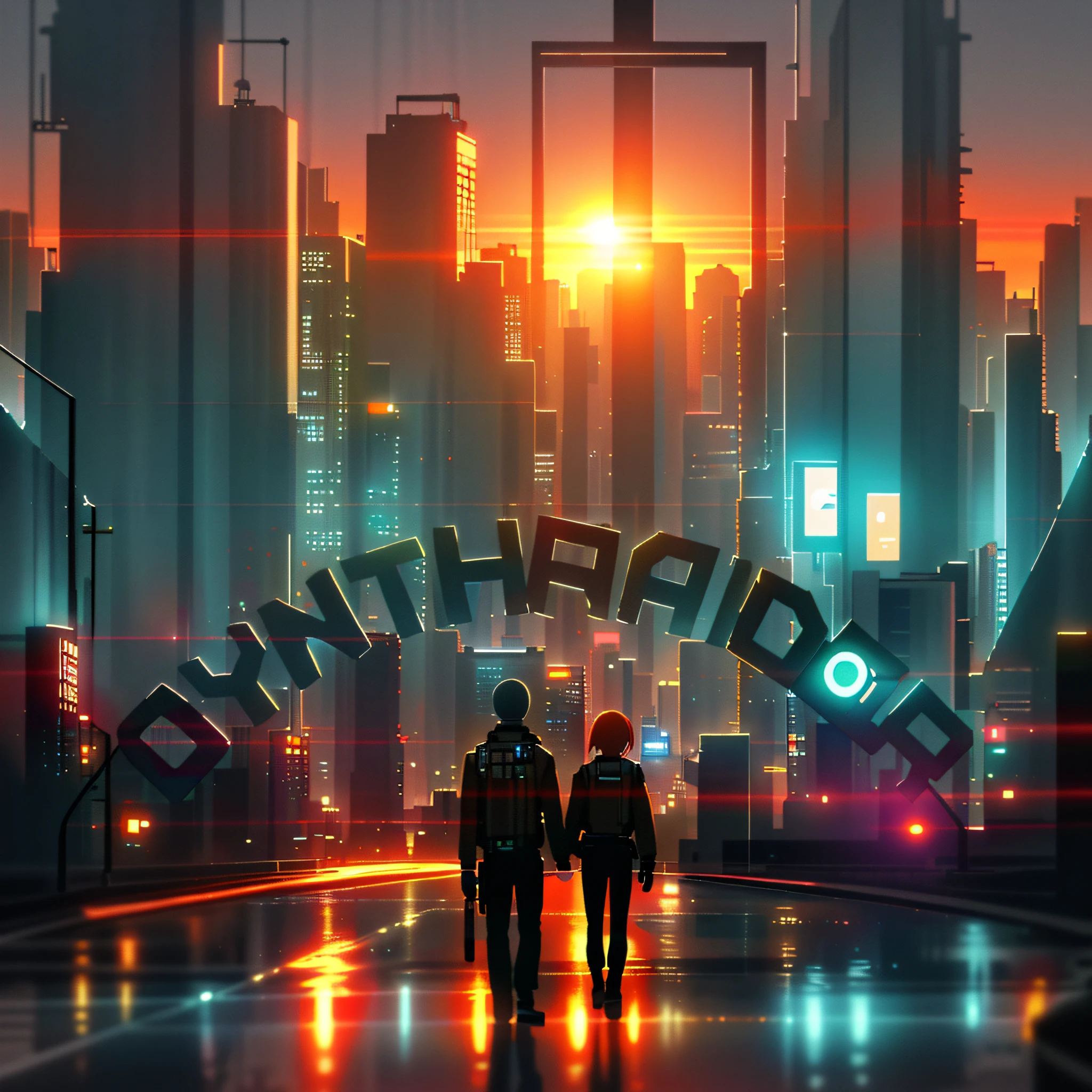 "("City in Cyberpunk Optics"), Photorealistic, ("Sunrise"):1.2 -Automatic -S2". --auto --s2