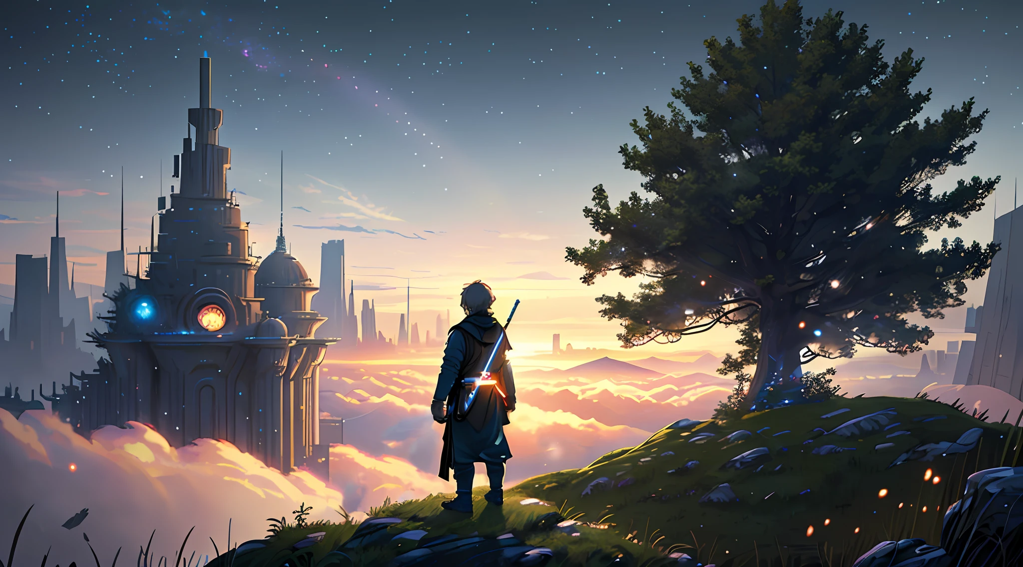 (((clouds))), align with the clouds in the scenario