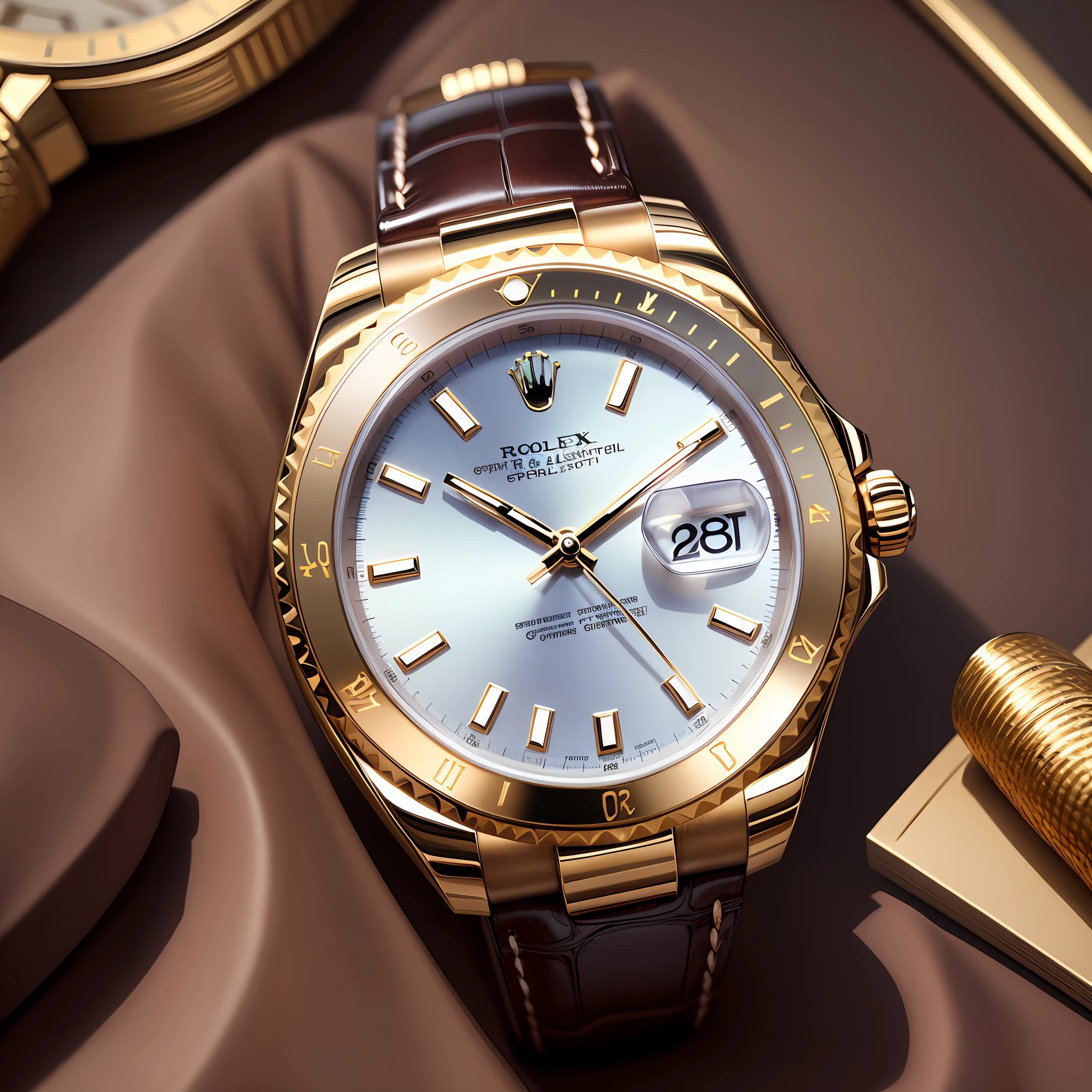 make a wristwatch luxury rolex dynamic --auto --s2