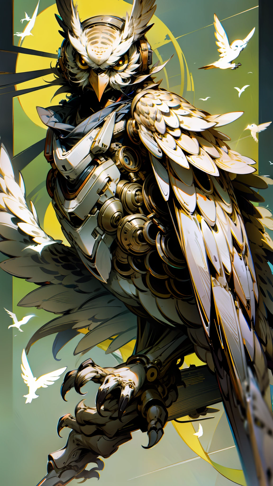 Mechanical owl, bird type